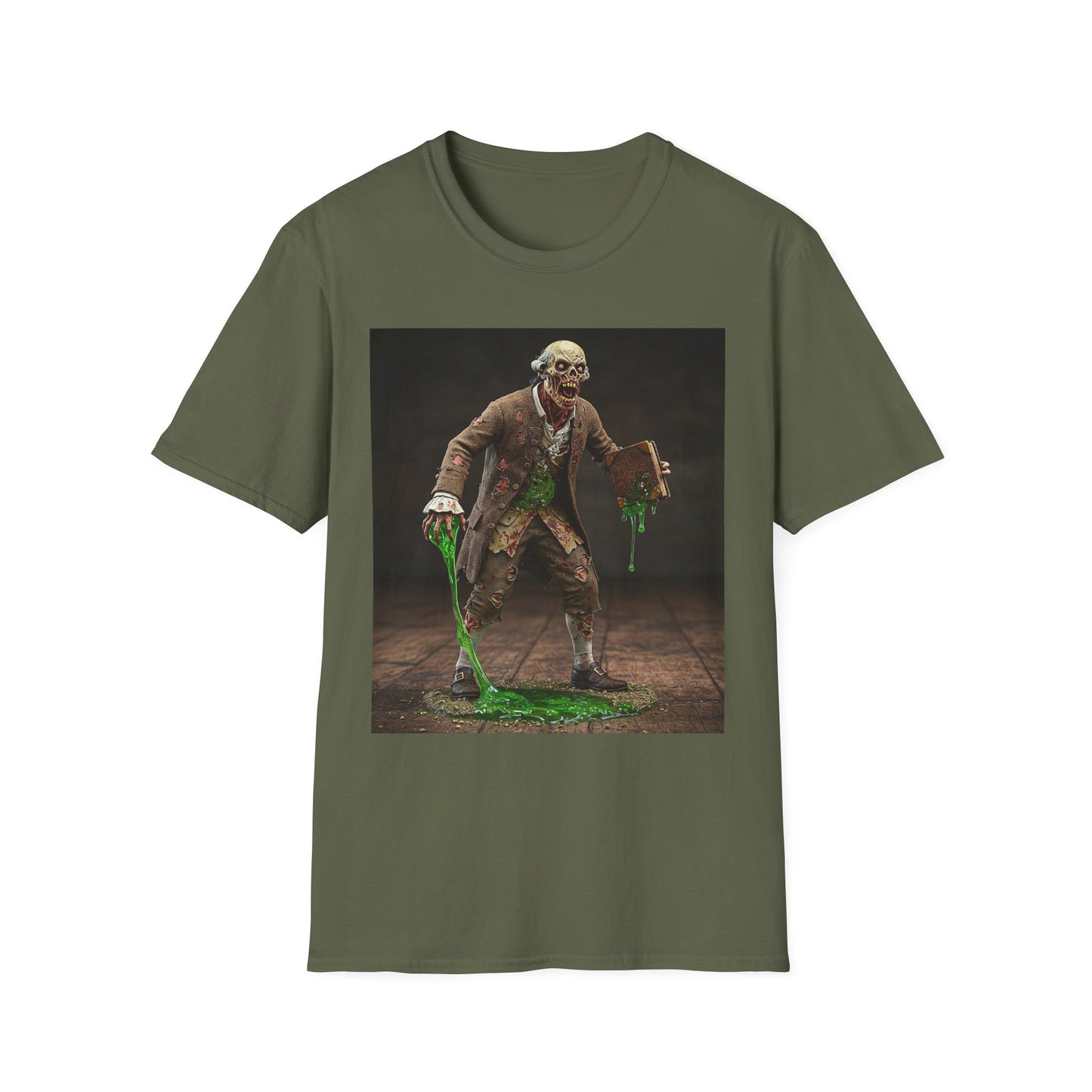 Zombie Science Unisex Softstyle T-Shirt - Spooky Halloween Apparel