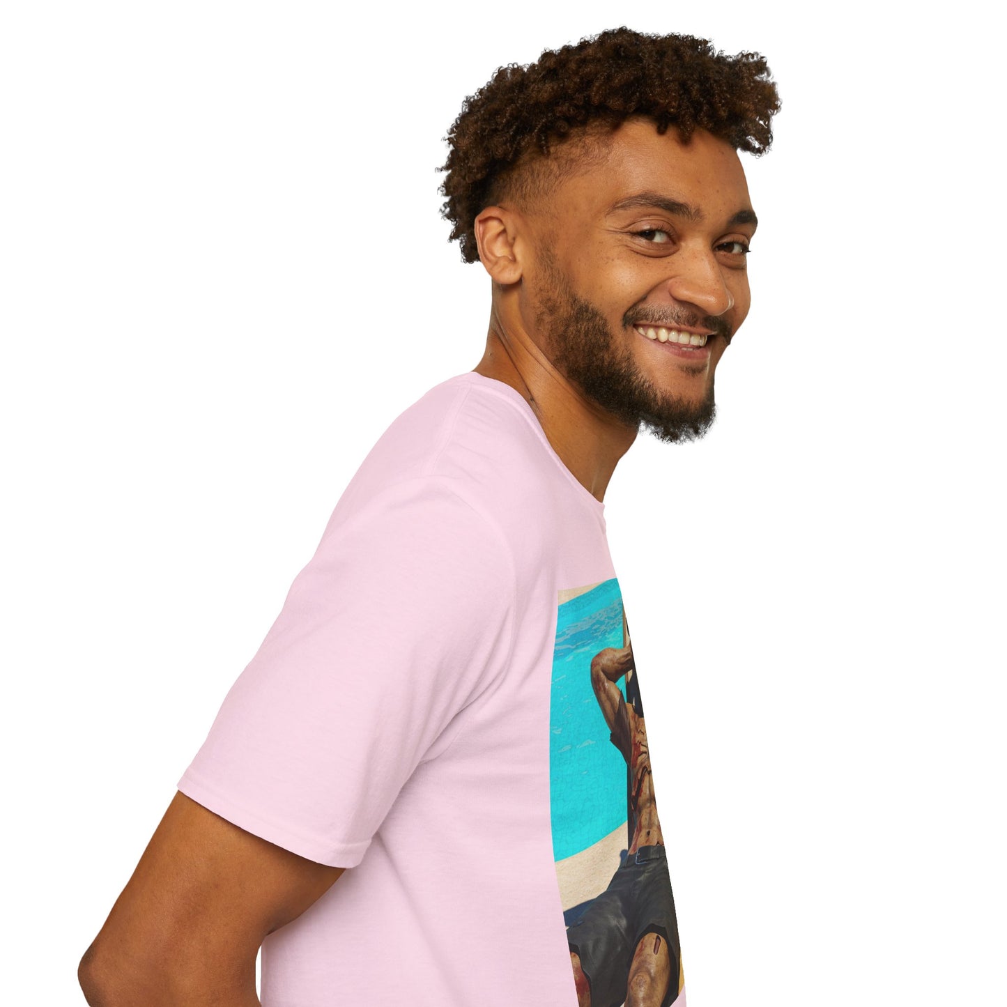 Zombie Relaxation Unisex Softstyle T-Shirt - Perfect for Halloween and Casual Outings