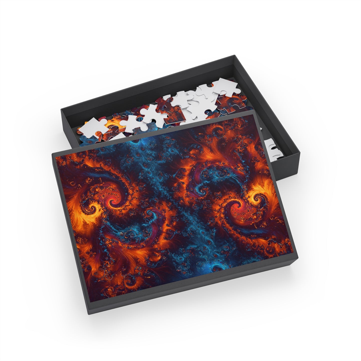 Vibrant Swirls Puzzle - 1000-Piece Colorful Abstract Jigsaw