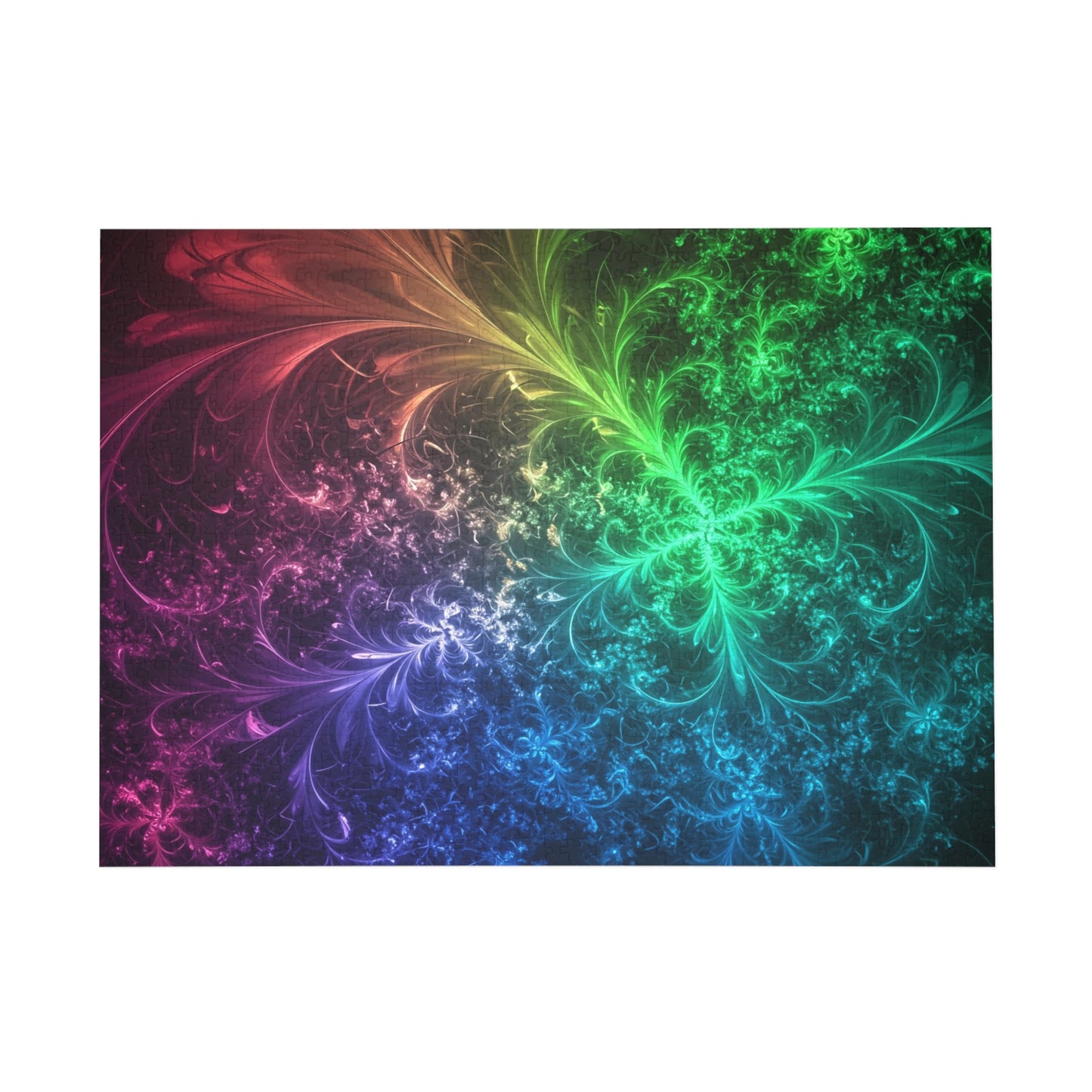049- Fractal Puzzle (96, 252, 500, 1000-Piece) - Fun Family Activity and Gift