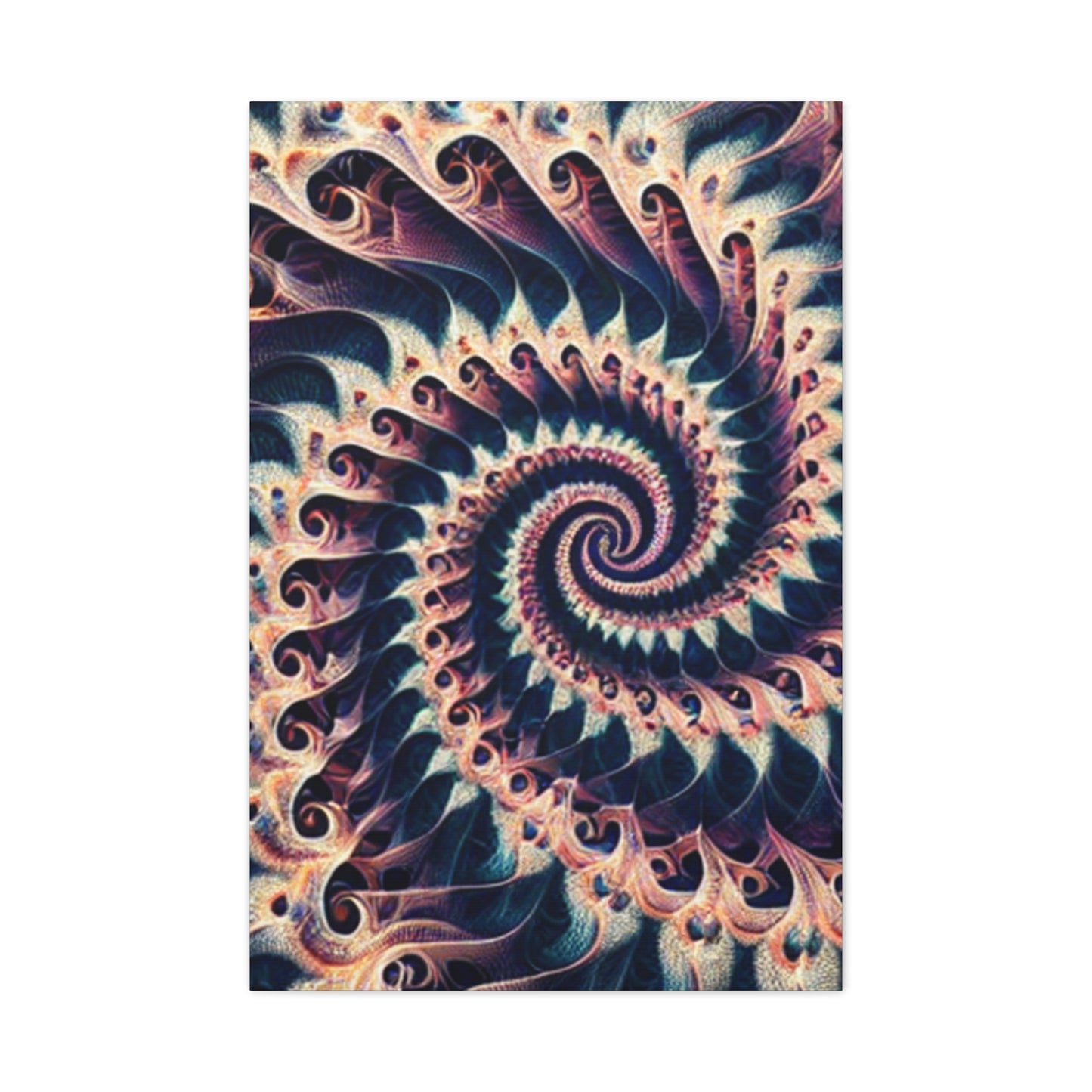 Abstract Spiral Art Canvas Print - Modern Home Decor for Art Lovers