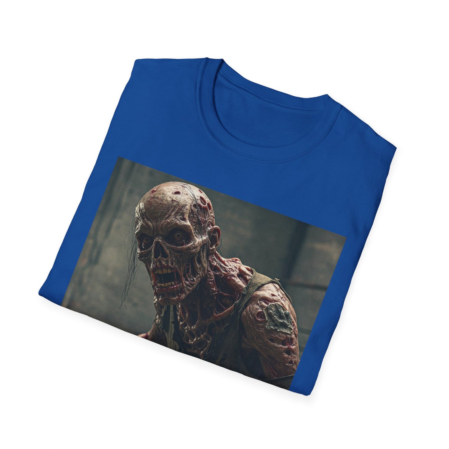 Creepy Zombie Graphic Unisex T-Shirt - Perfect for Halloween and Horror Fans