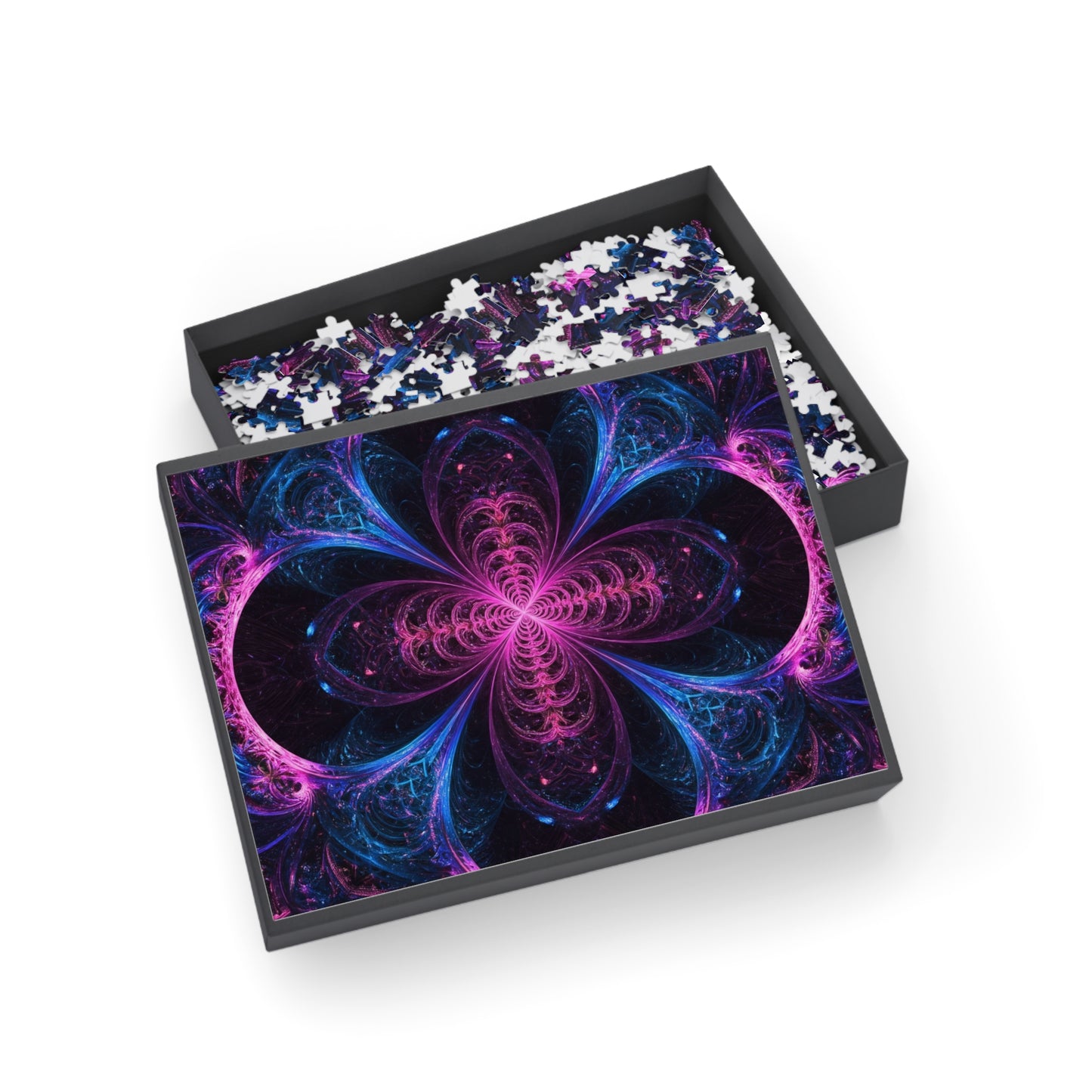 096- Fractal Puzzle (96, 252, 500, 1000-Piece) - Fun Family Activity and Gift