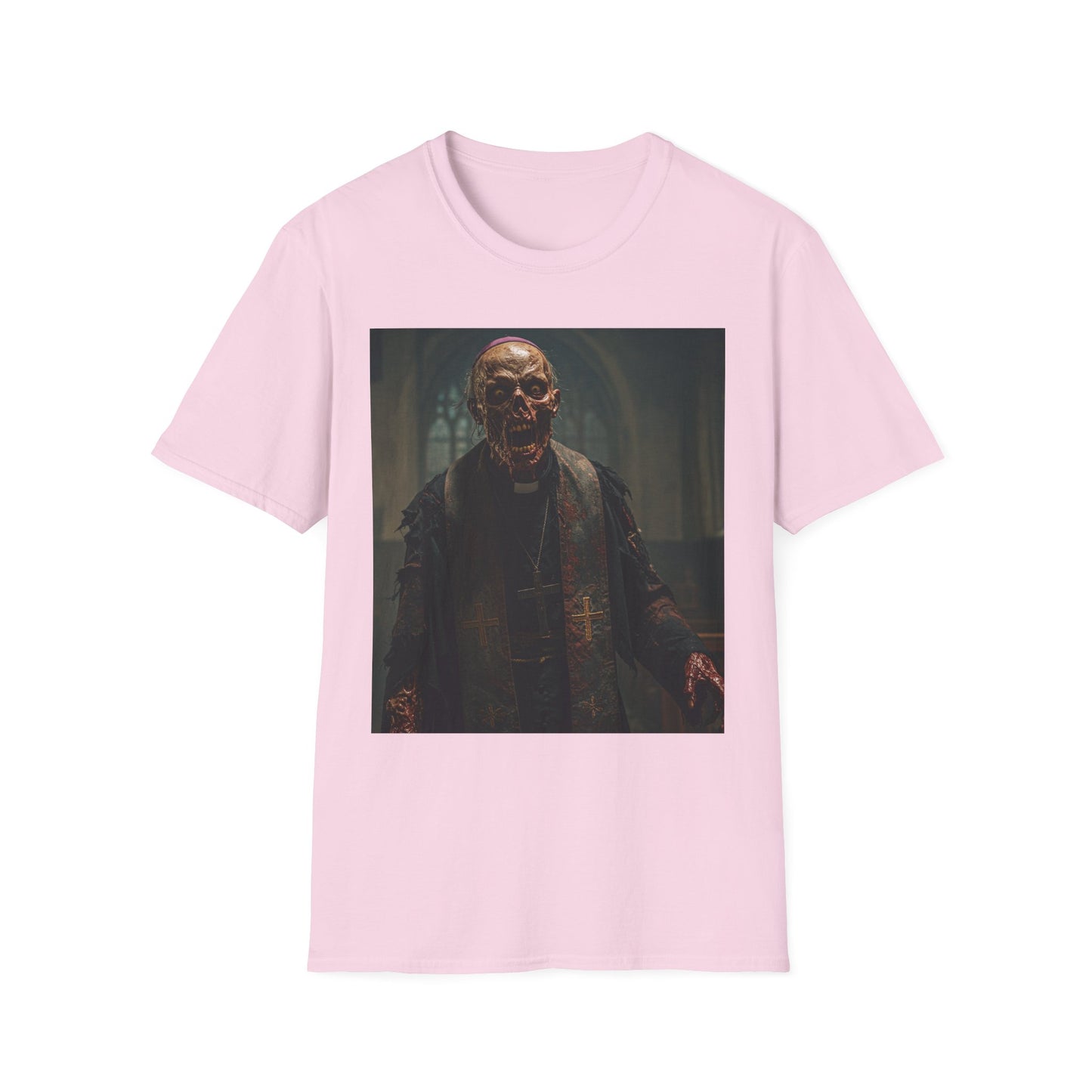 Unisex Horror Graphic T-Shirt - Spooky Skeleton Design