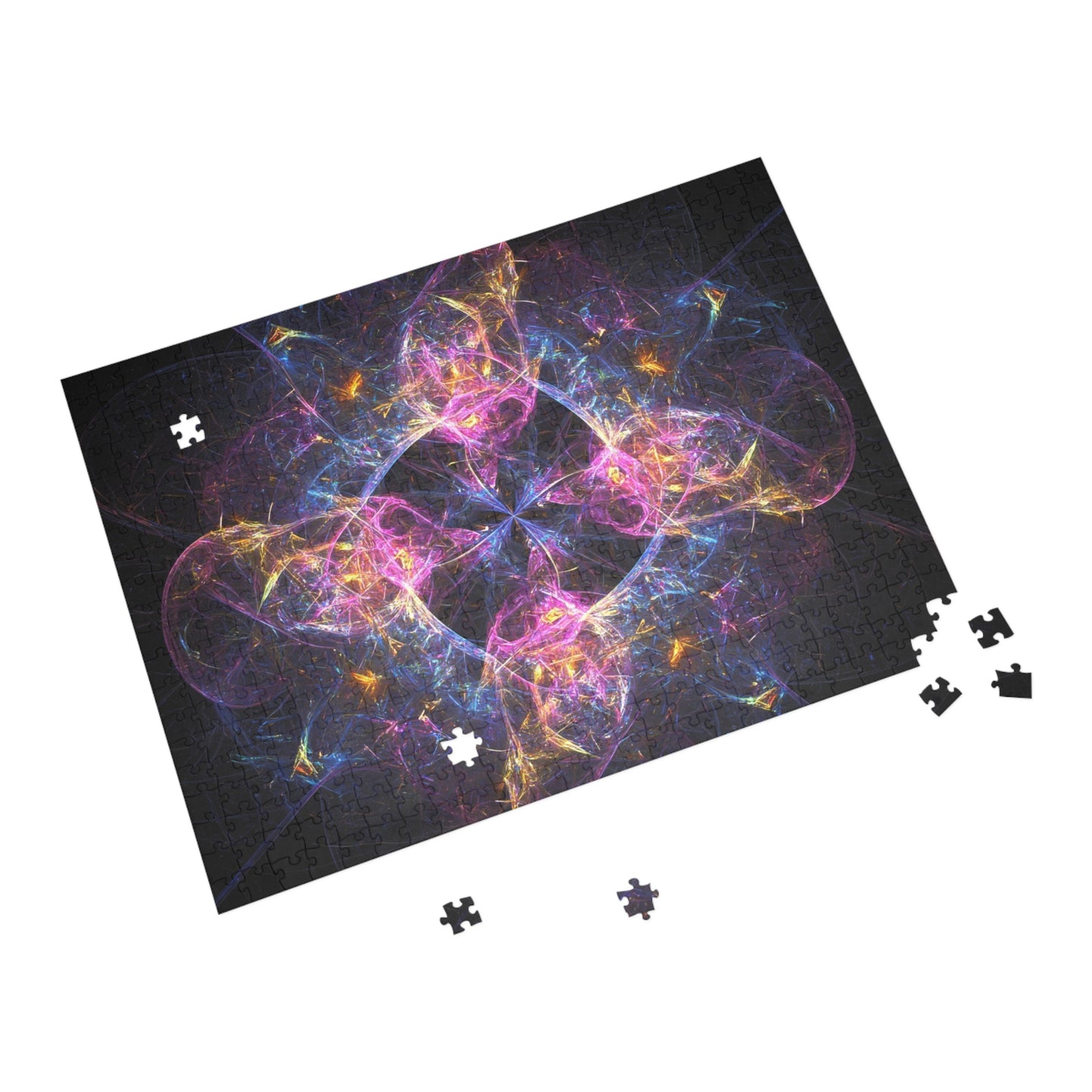017 - Fractal Puzzle (96, 252, 500, 1000-Piece) - Fun Family Activity and Gift
