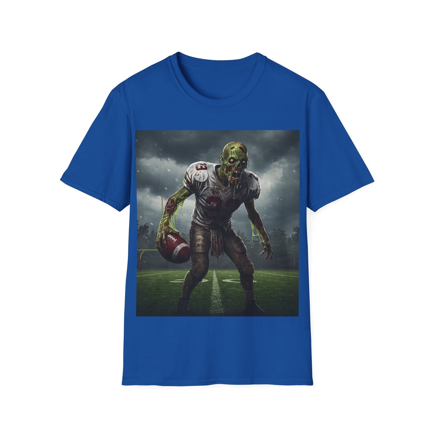 UK - Zombie Football Graphic T-Shirt for Horror Fans