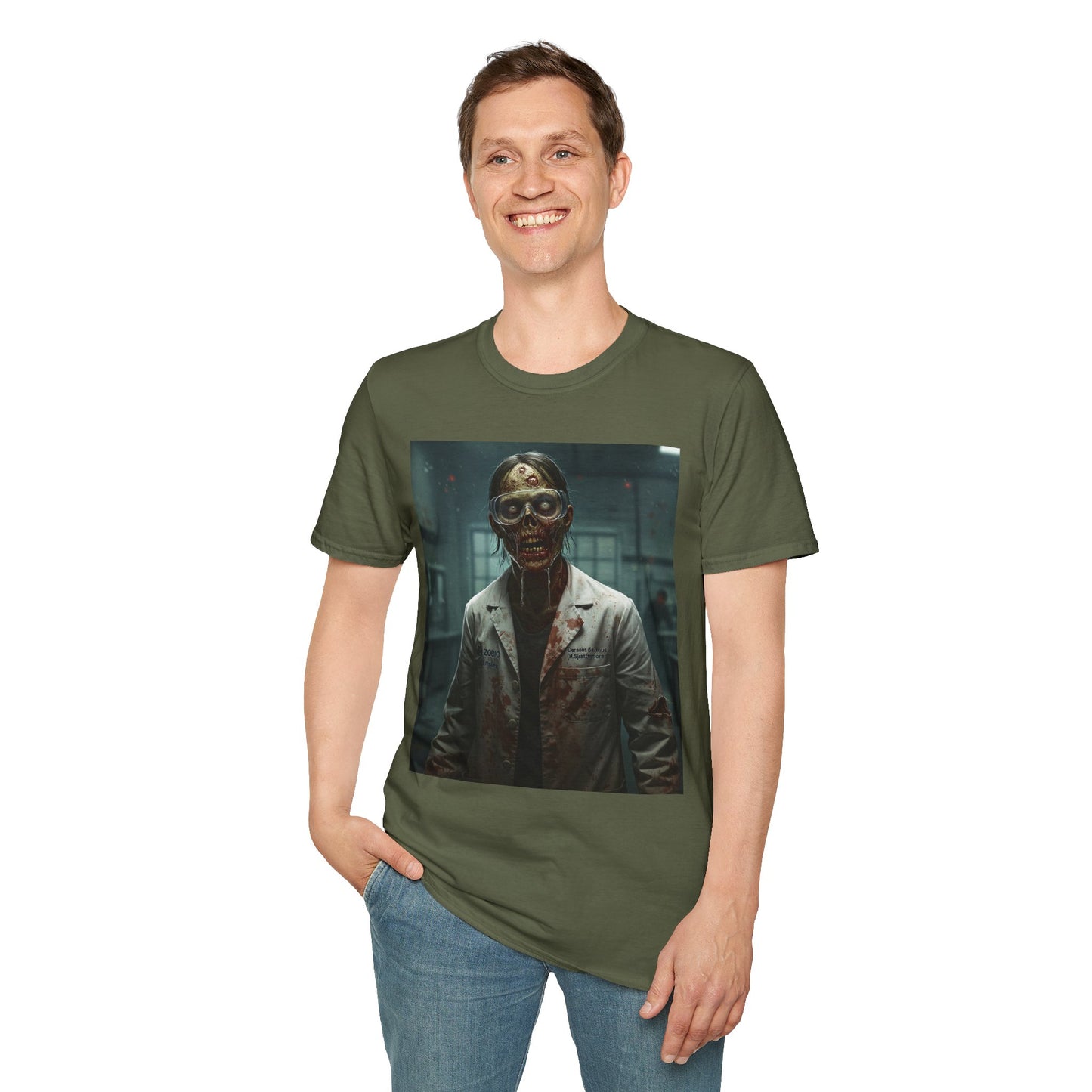 Creepy Doctor Graphic T-Shirt | Unisex Horror Tee for Halloween