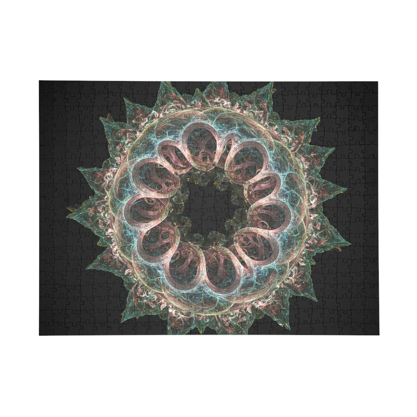 065- Fractal Puzzle (96, 252, 500, 1000-Piece) - Fun Family Activity and Gift