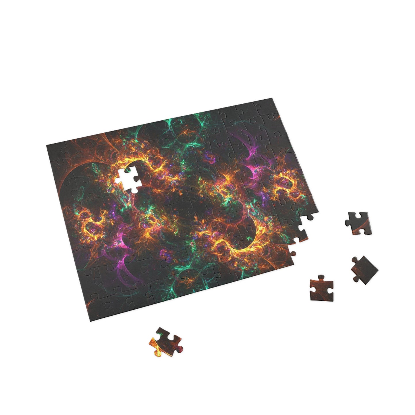 Colorful Cosmic Puzzle - 500-Piece Jigsaw for Family Fun