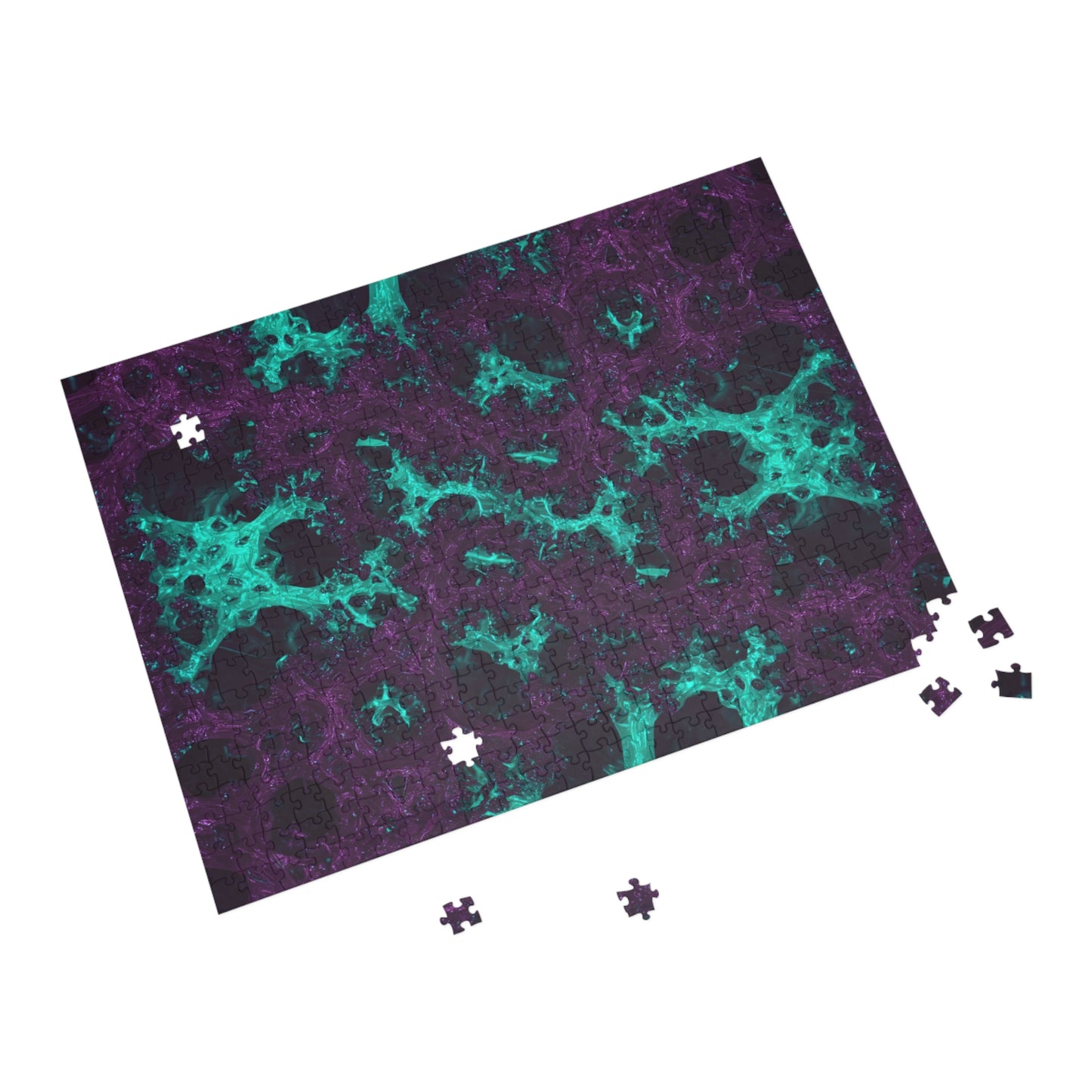 047- Fractal Puzzle (96, 252, 500, 1000-Piece) - Fun Family Activity and Gift