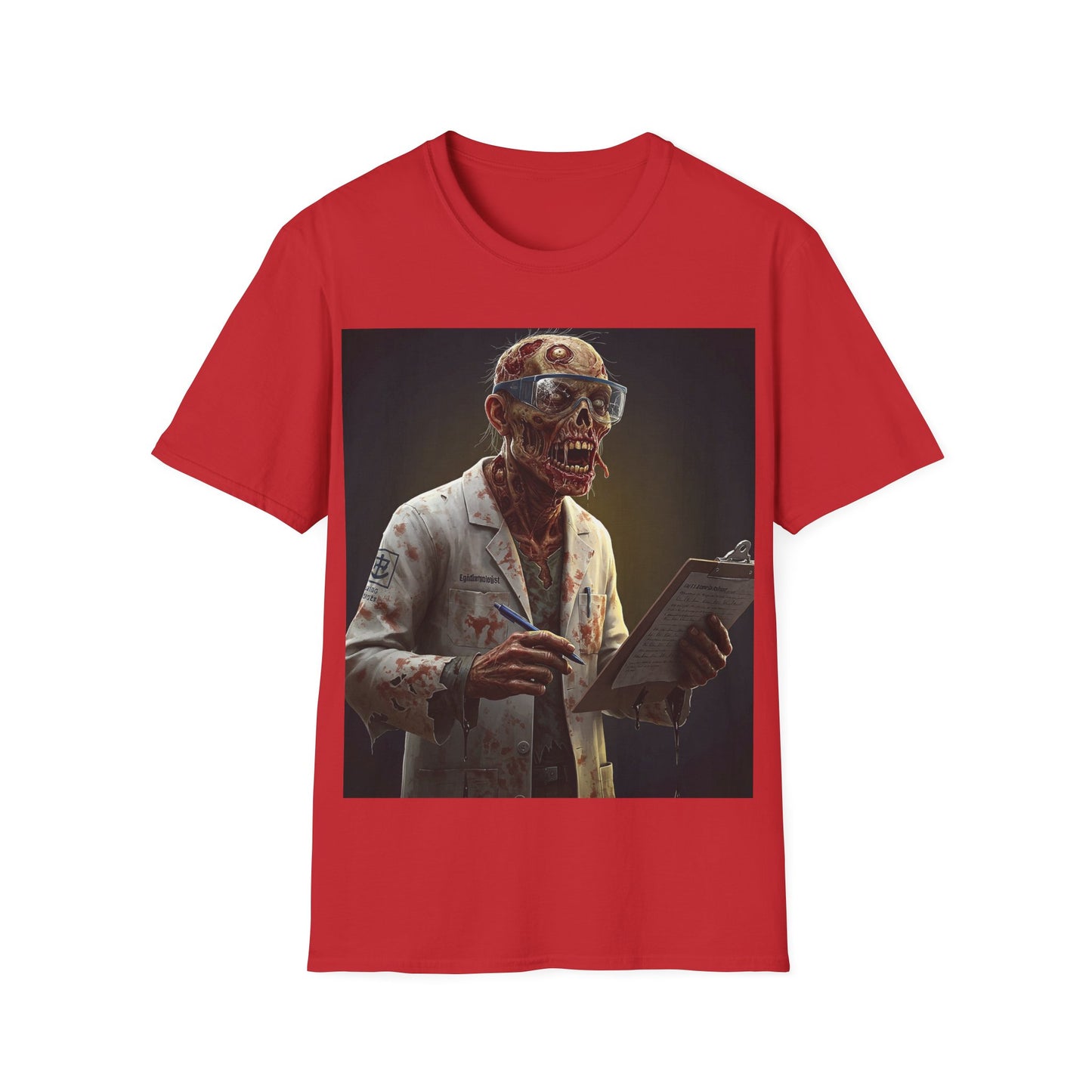 UK - Zombie Doctor Graphic T-Shirt for Horror Fans