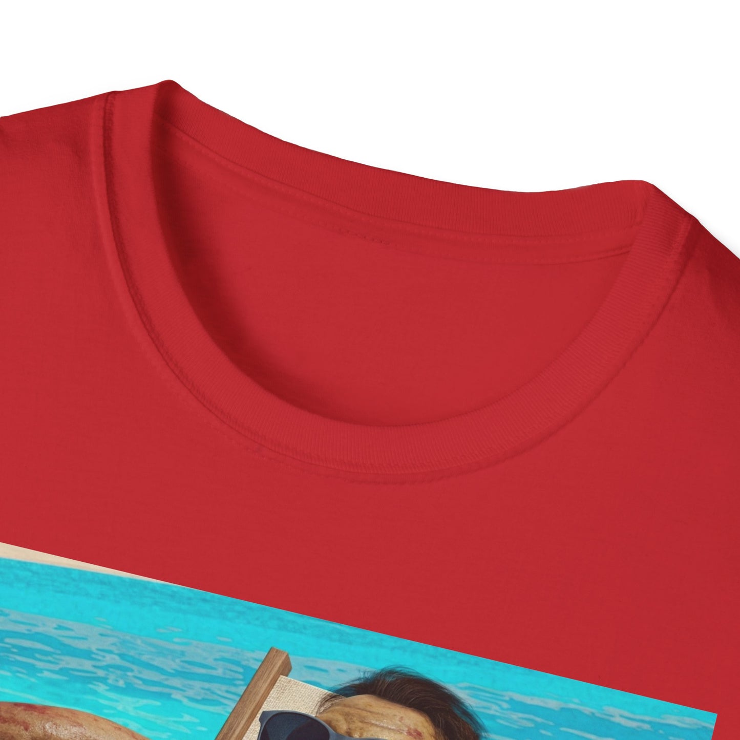 Zombie Relaxation Unisex Softstyle T-Shirt - Perfect for Halloween and Casual Outings