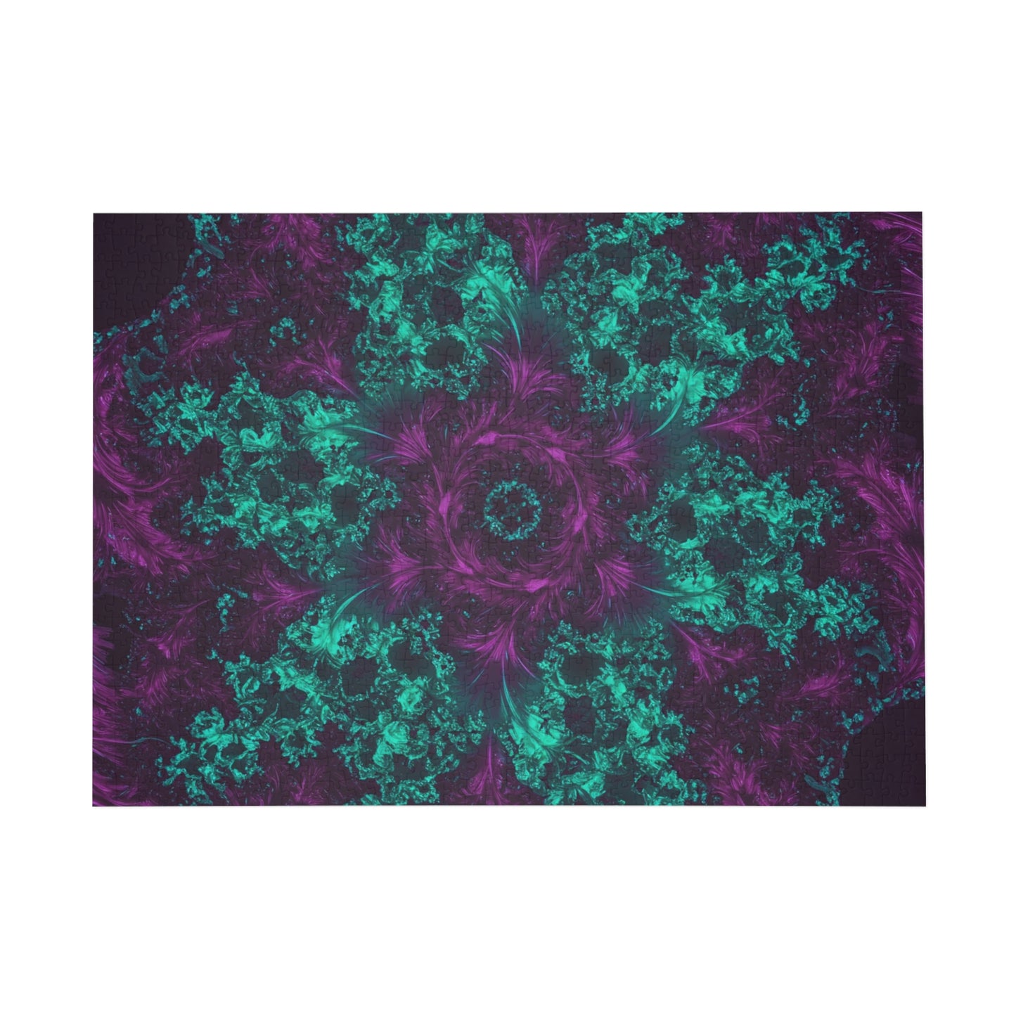 095- Fractal Puzzle (96, 252, 500, 1000-Piece) - Fun Family Activity and Gift