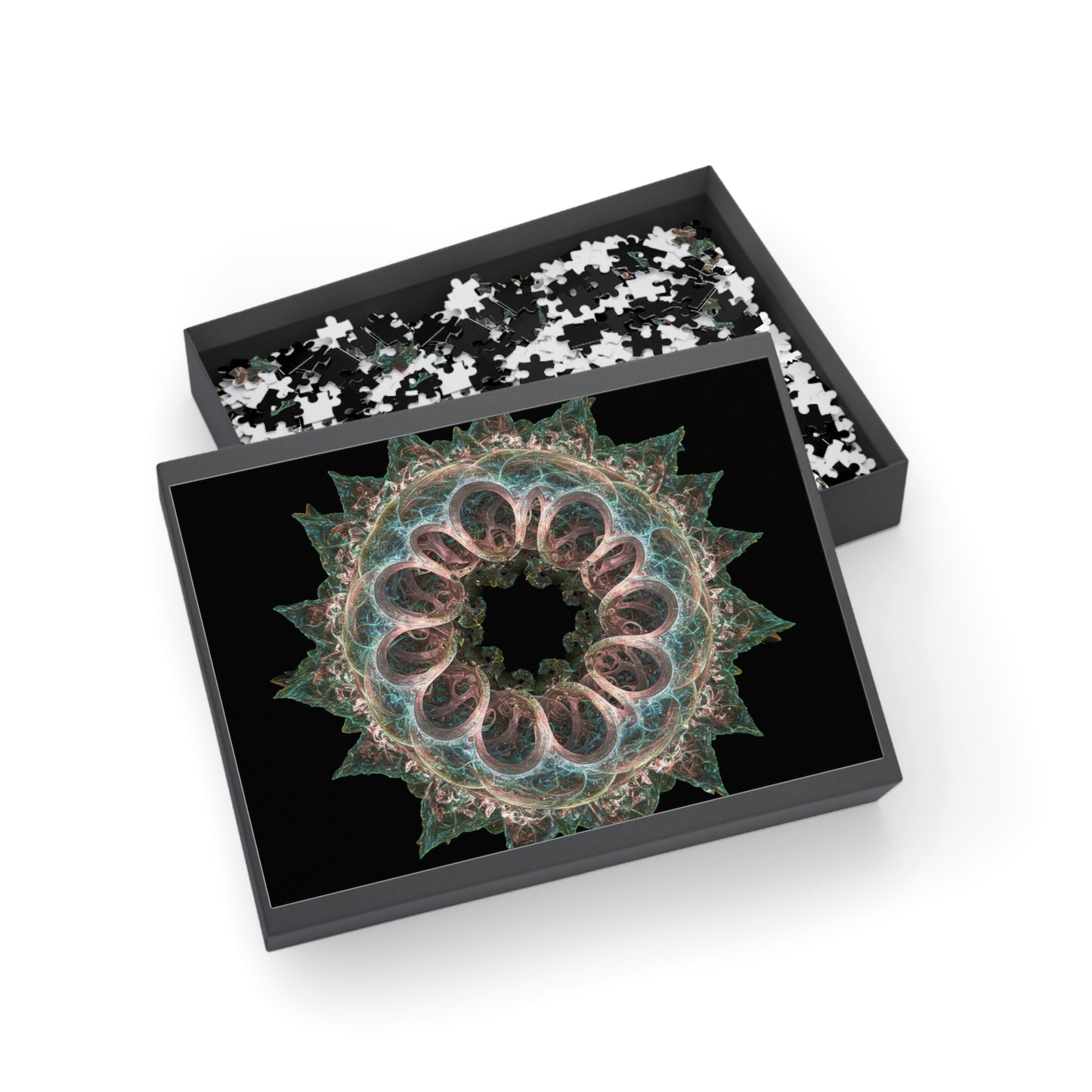 065- Fractal Puzzle (96, 252, 500, 1000-Piece) - Fun Family Activity and Gift