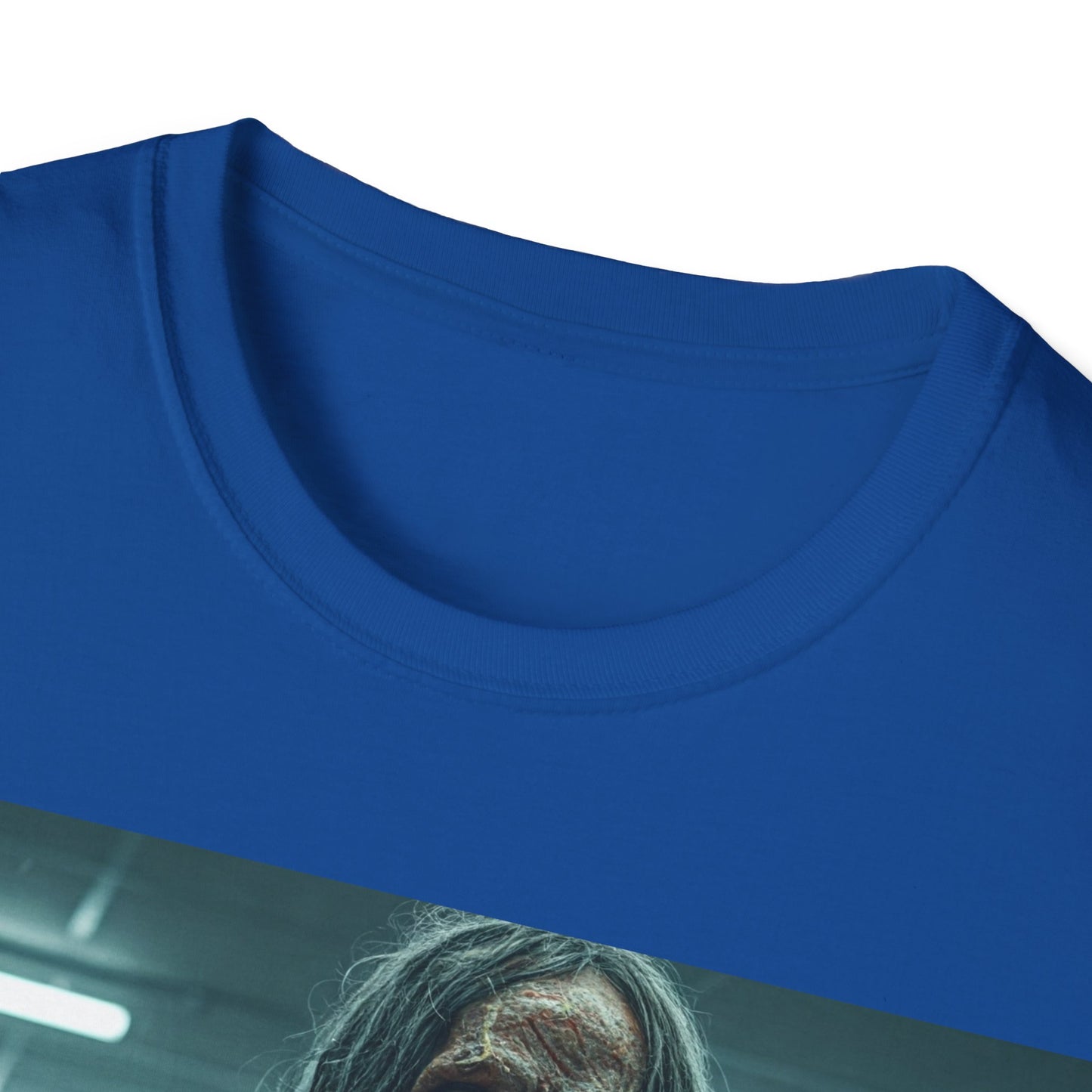 UK - Horror Fan Apocalyptic Portrait Tee, bold, decaying zombie graphic