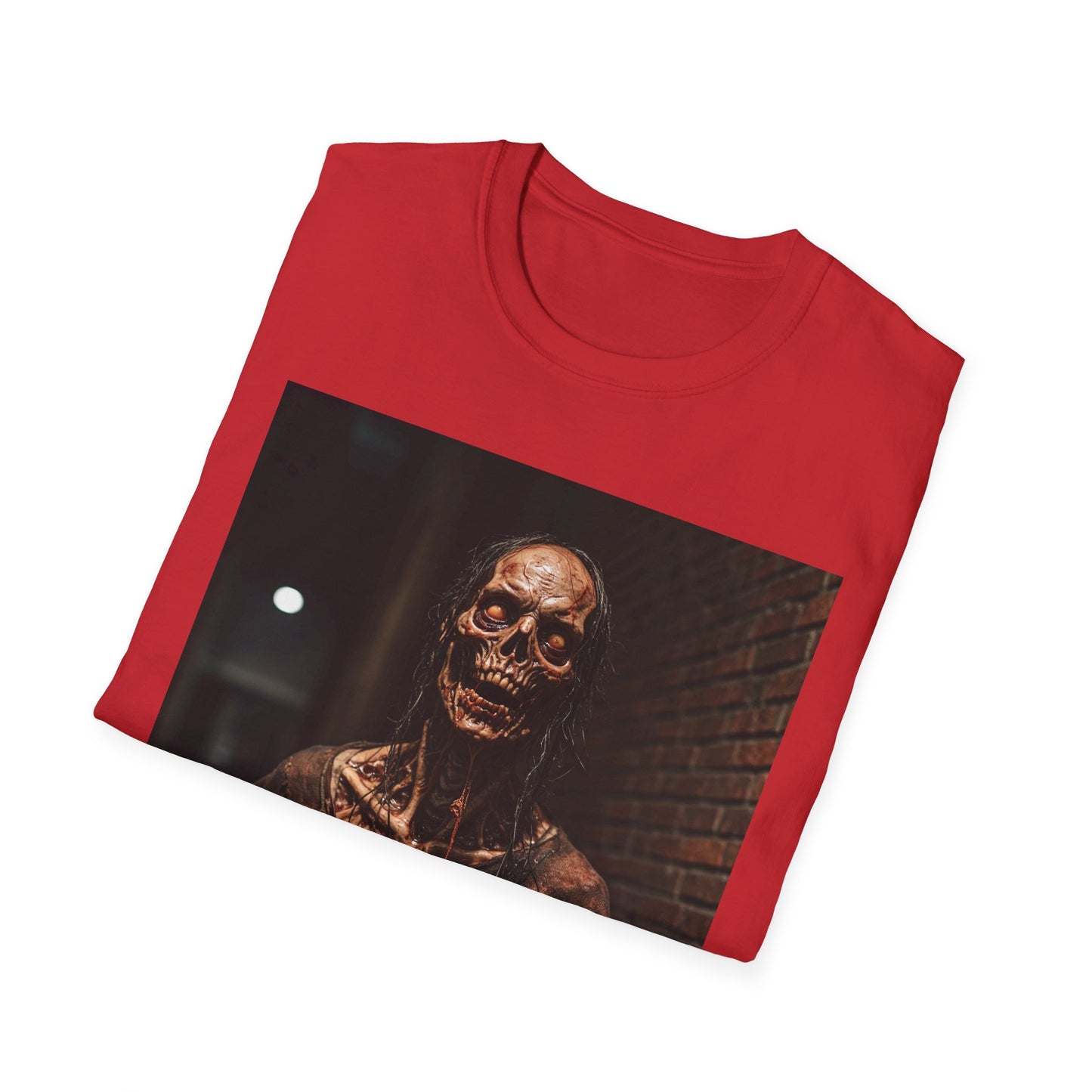Apocalyptic Portrait Tee: A Vision of Decay
