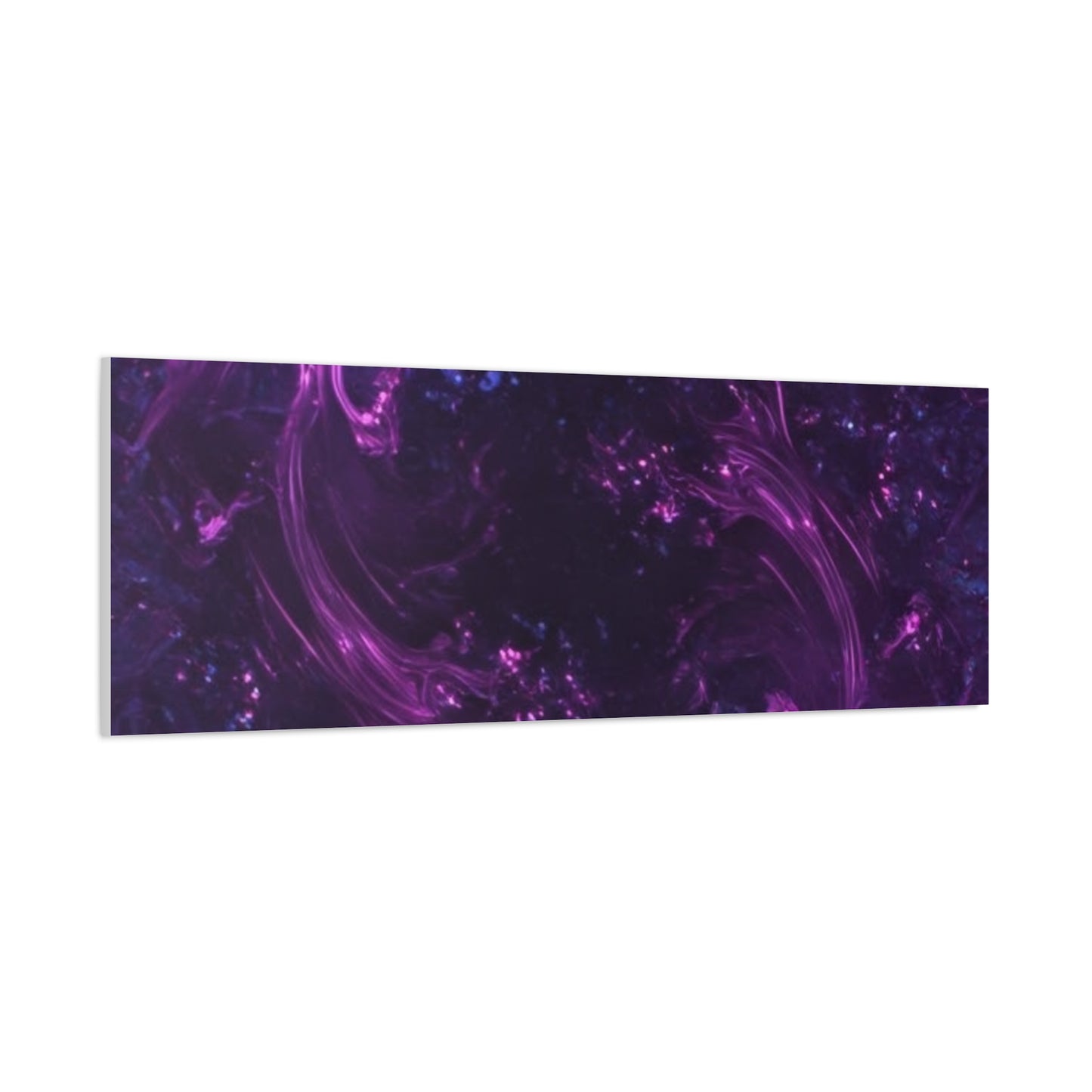 Abstract Purple Fractal Canvas Print - Artistic Wall Décor