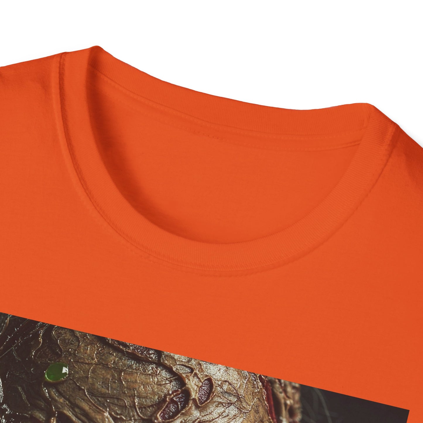 Apocalyptic Portrait Tee, bold, decaying zombie graphic