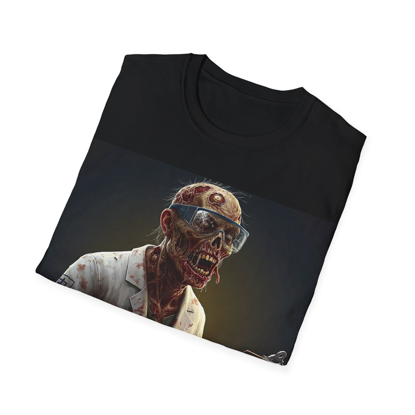 UK - Zombie Doctor Graphic T-Shirt for Horror Fans