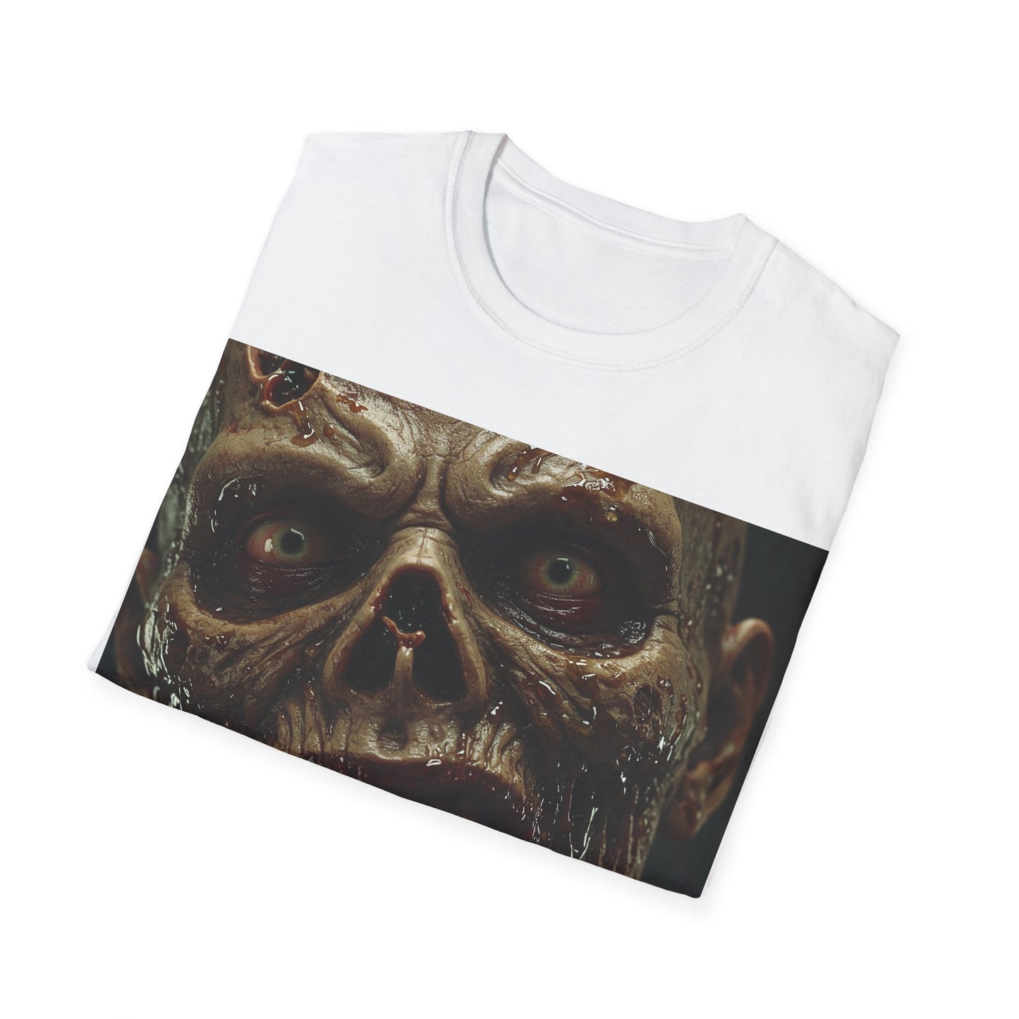Apocalyptic Portrait Tee: A Vision of Decay