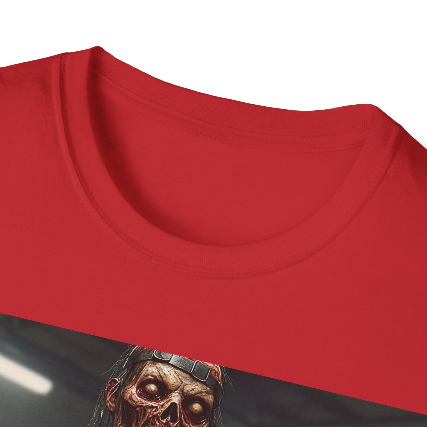 UK - Unisex Softstyle Horror Graphic T-Shirt - Perfect for Halloween and Horror Fans