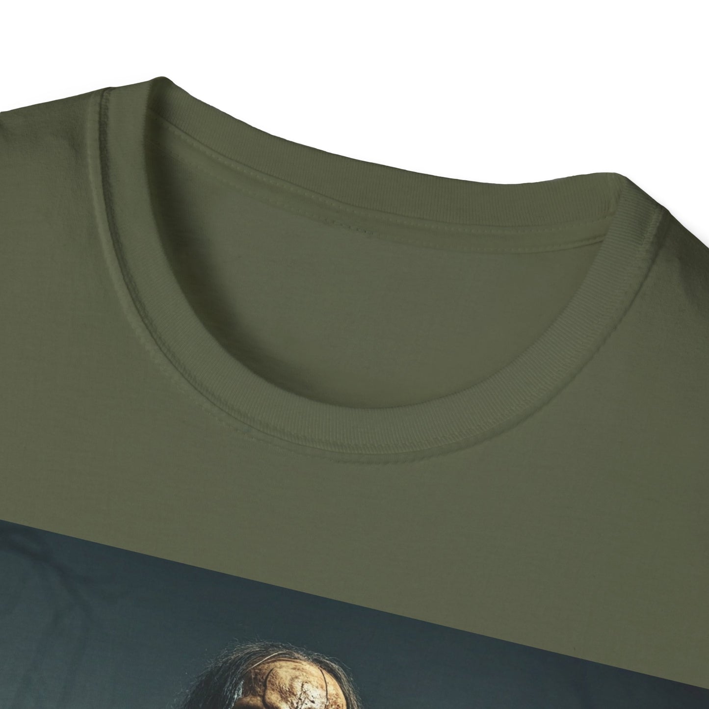 UK - Horror Zombie Graphic Apocalyptic Portrait Tee, bold, decaying zombie graphic