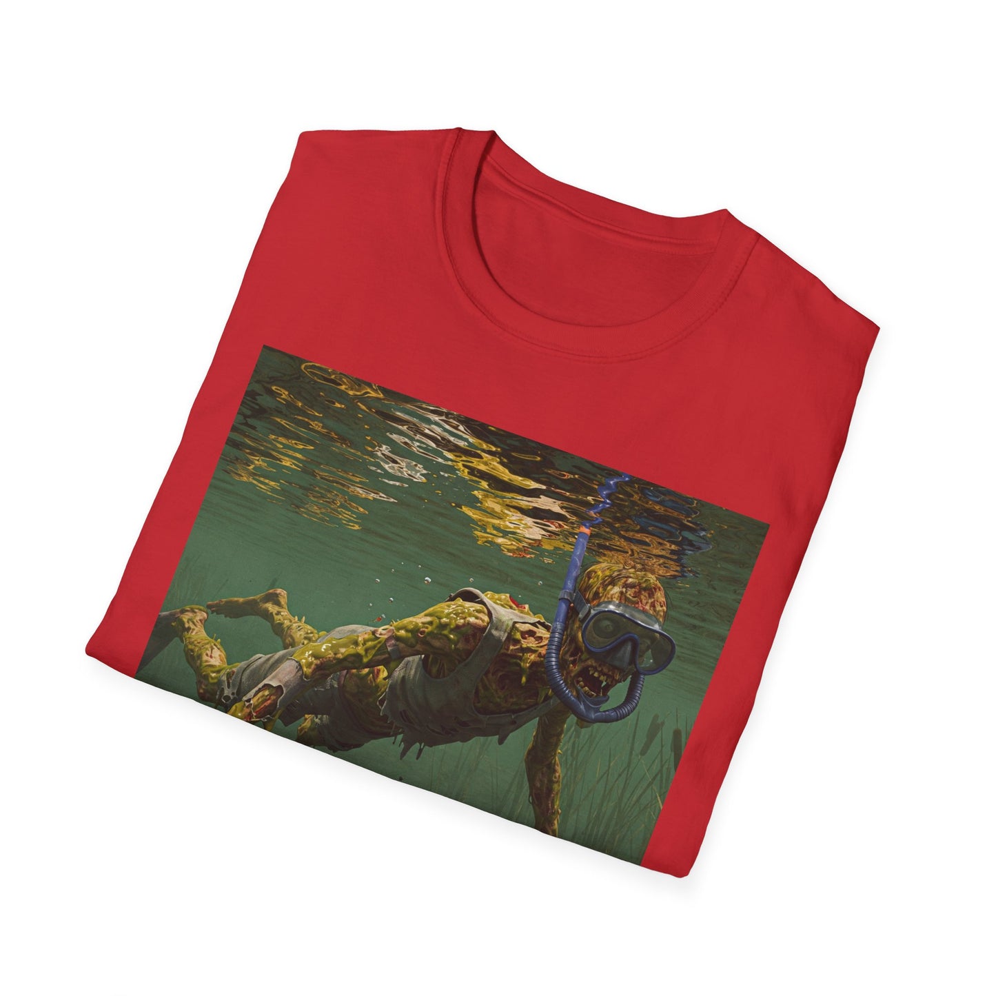 Underwater Explorer Unisex Softstyle T-Shirt - Nature Lover Graphic Tee
