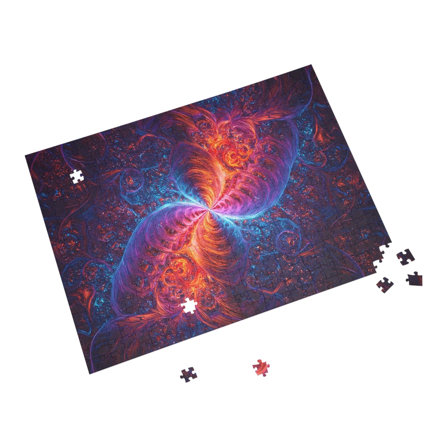 091- Fractal Puzzle (96, 252, 500, 1000-Piece) - Fun Family Activity and Gift