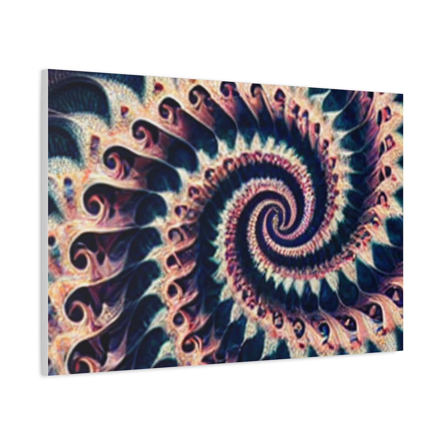 Abstract Spiral Art Canvas Print - Modern Home Decor for Art Lovers