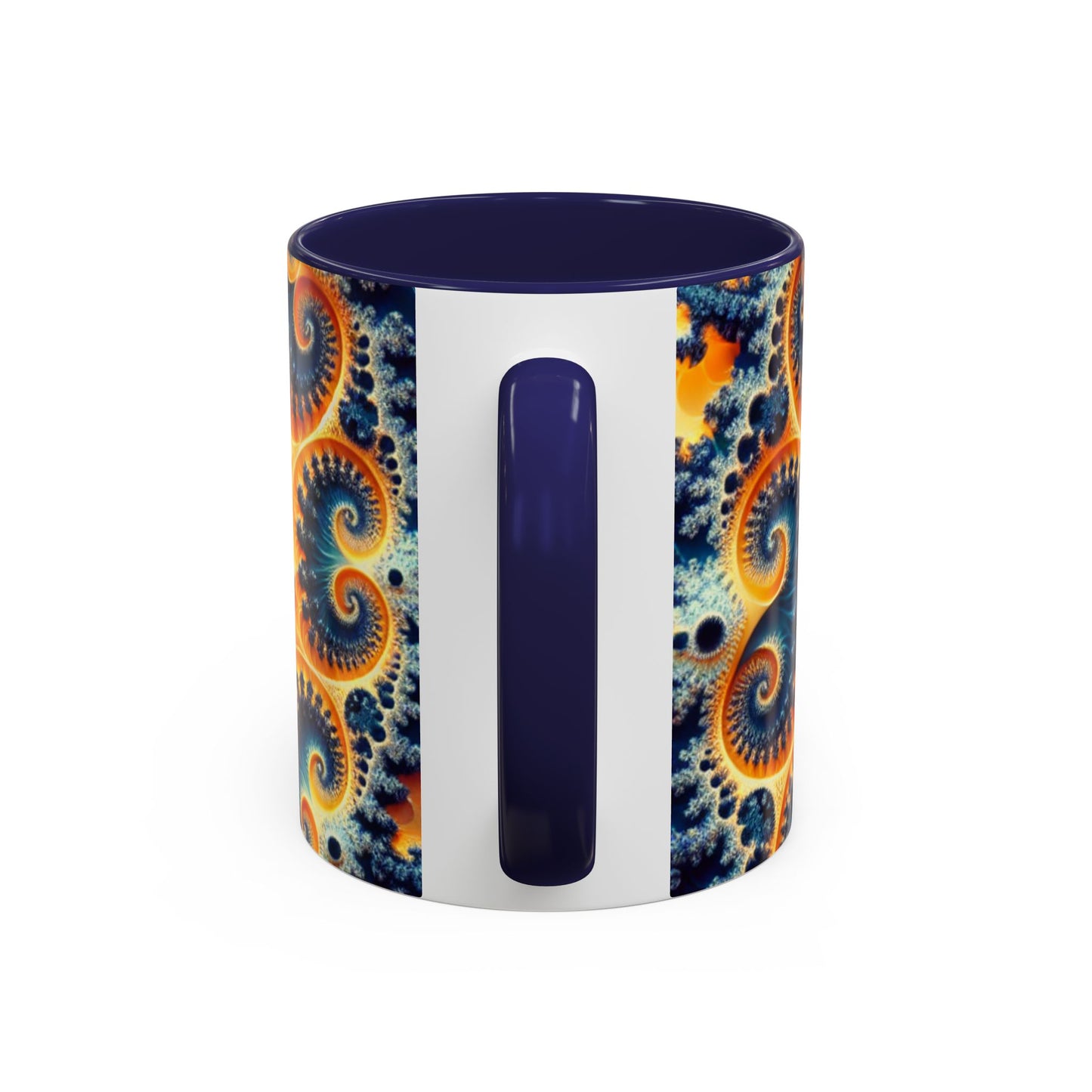 Vibrant Abstract Accent Coffee Mug - Unique 11 & 15oz Design for Art Lovers