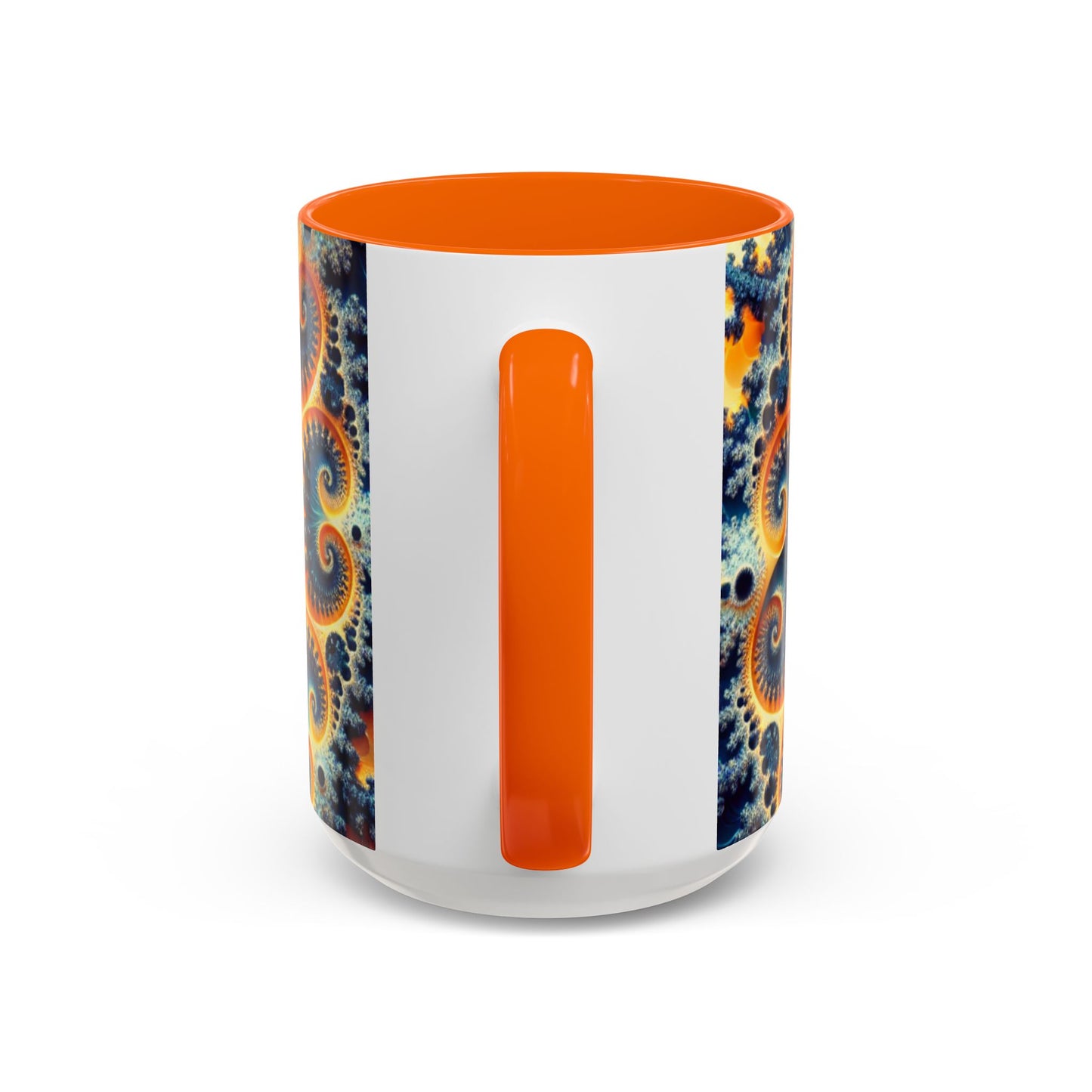 Vibrant Abstract Accent Coffee Mug - Unique 11 & 15oz Design for Art Lovers