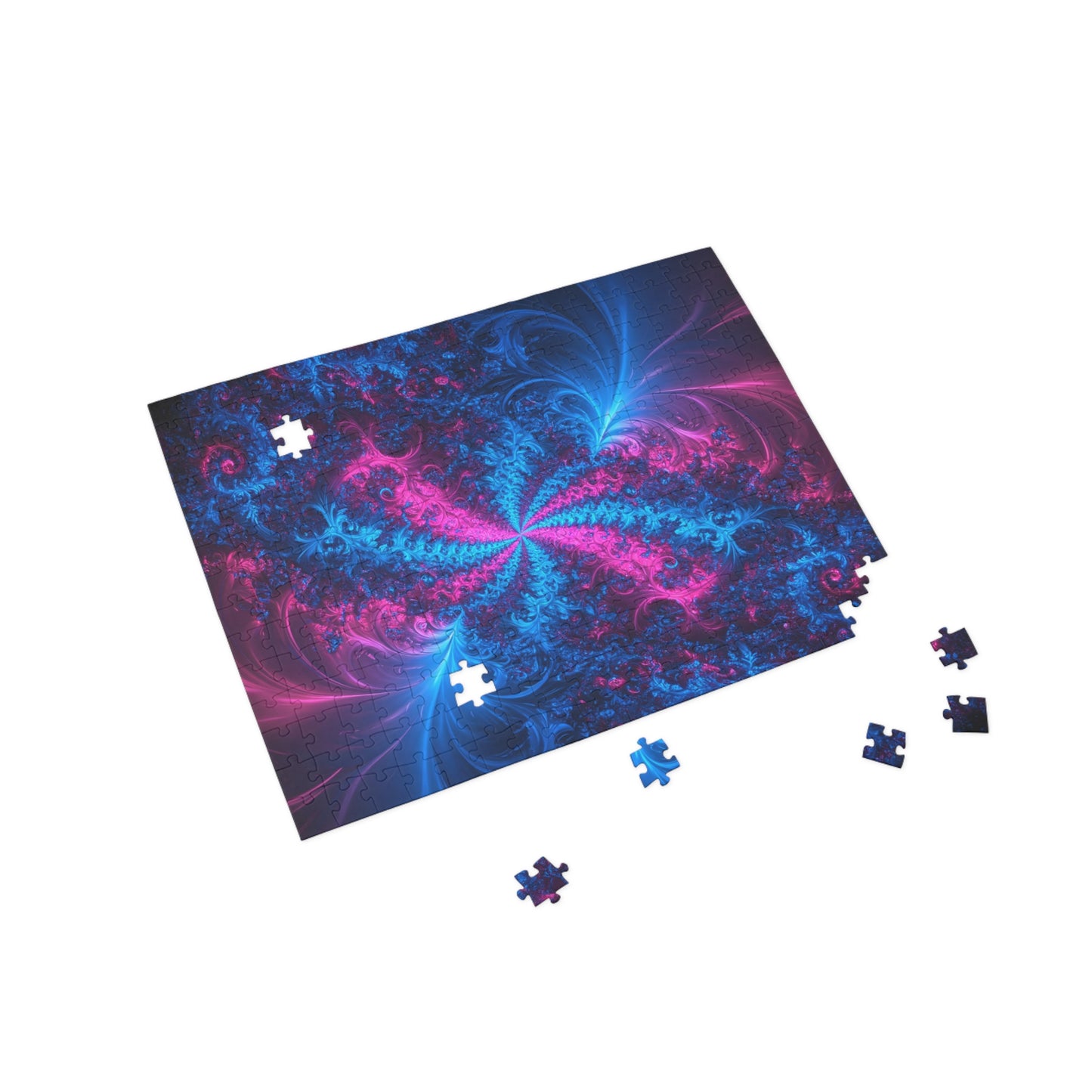 Vibrant Fractal Art Puzzle - 96, 252, 500, 1000-Piece Jigsaw