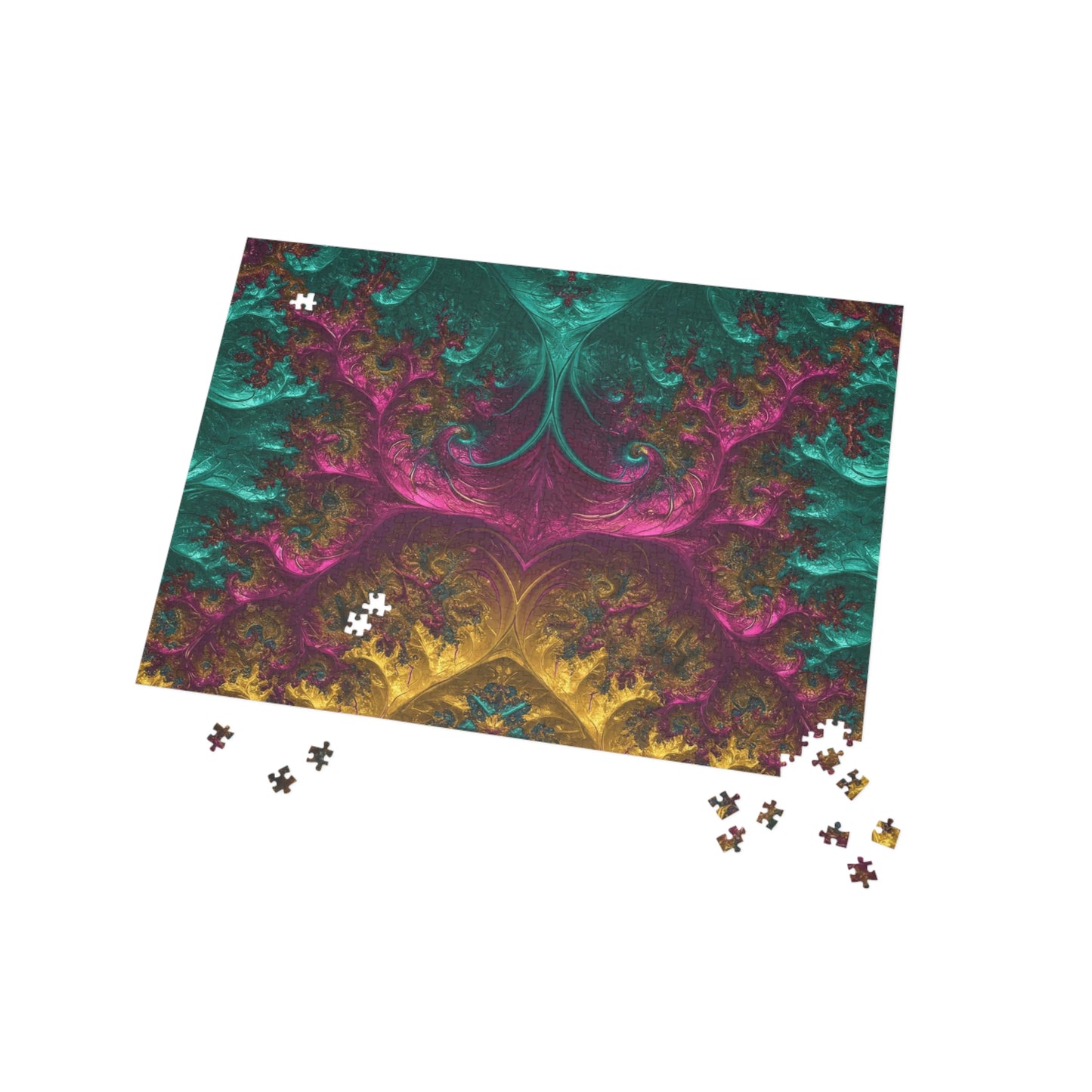 Mystical Fractal Puzzle - 1000-Piece Jigsaw for Relaxation & Fun
