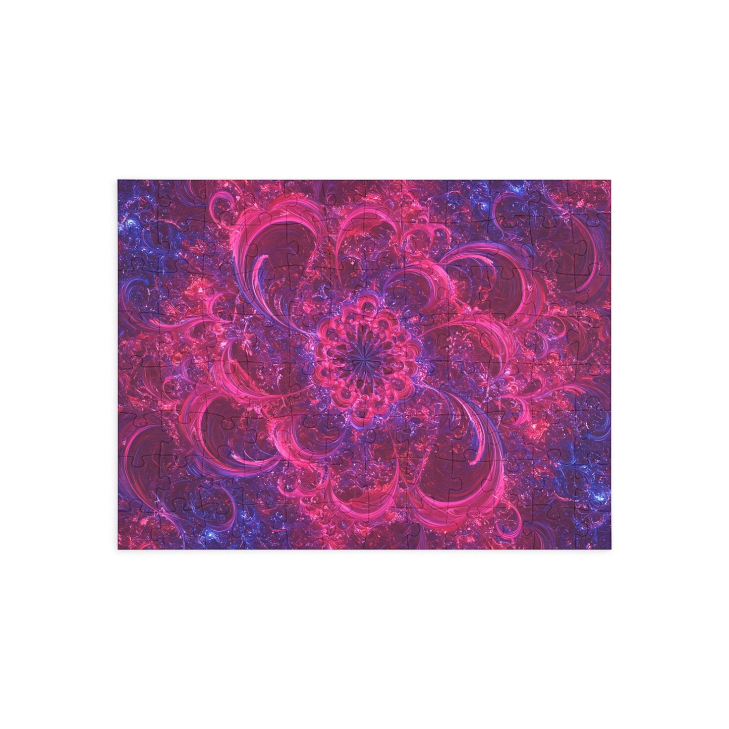 Vibrant Floral Puzzle (500-Piece) - Perfect for Family Game Night & Gifts