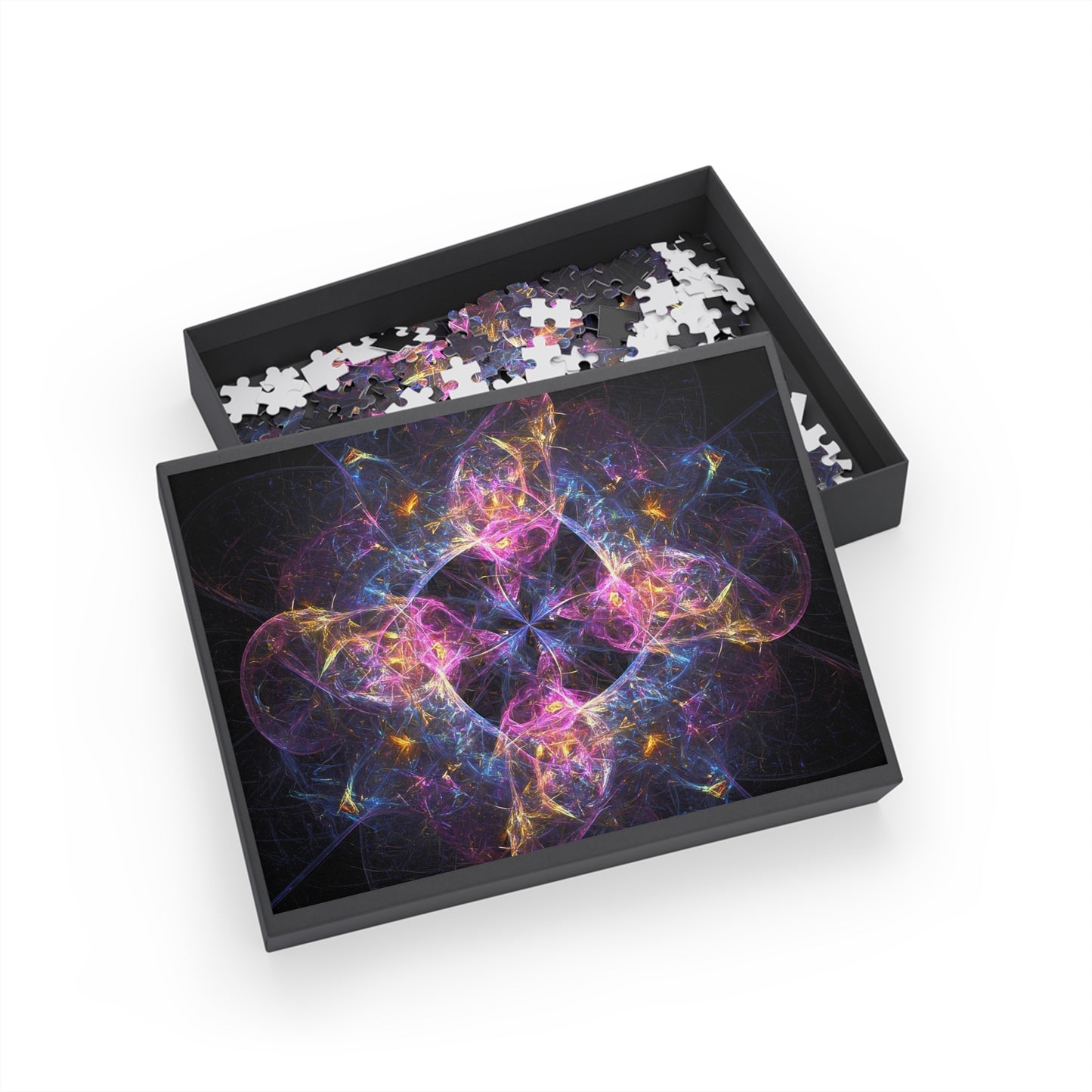 017 - Fractal Puzzle (96, 252, 500, 1000-Piece) - Fun Family Activity and Gift
