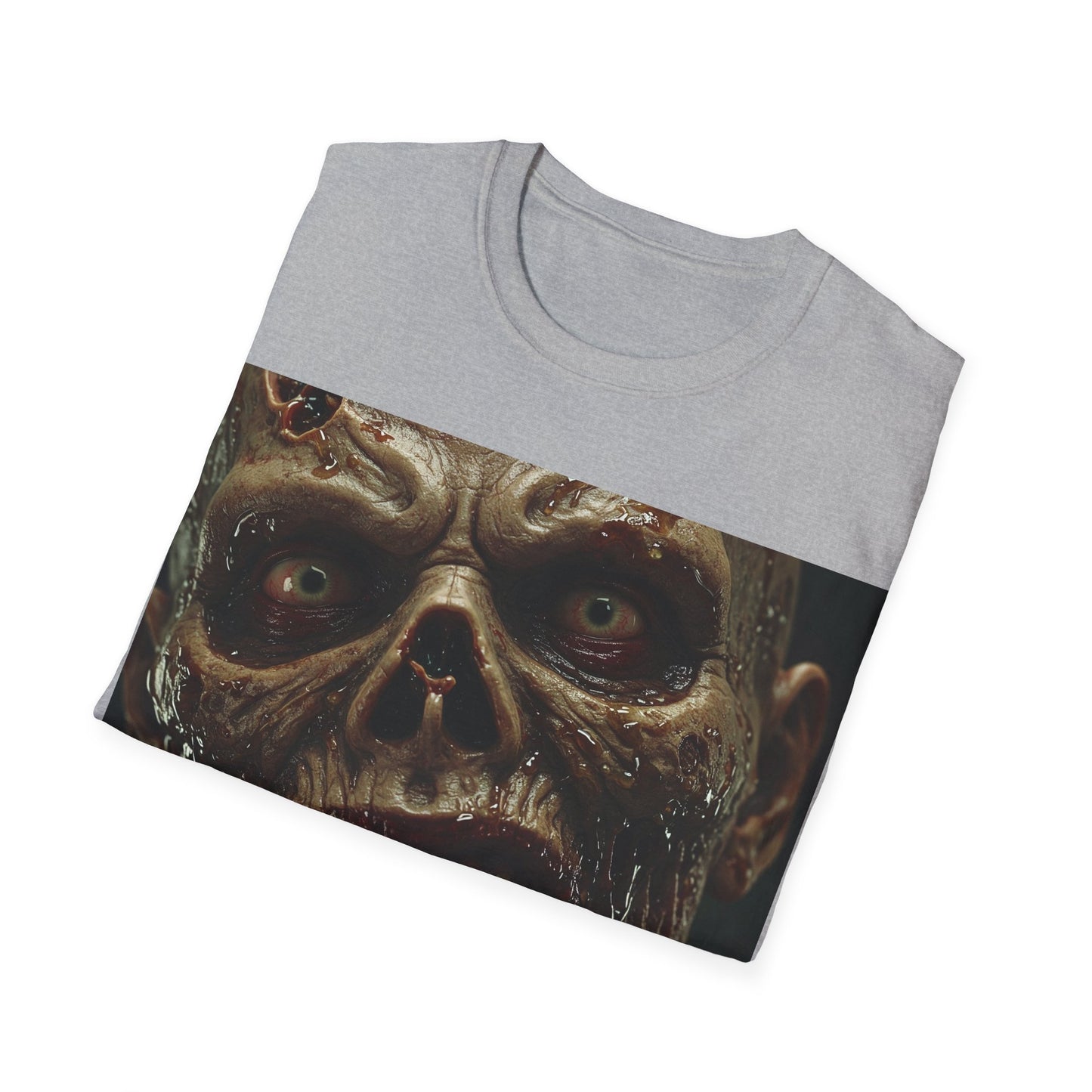 Apocalyptic Portrait Tee: A Vision of Decay