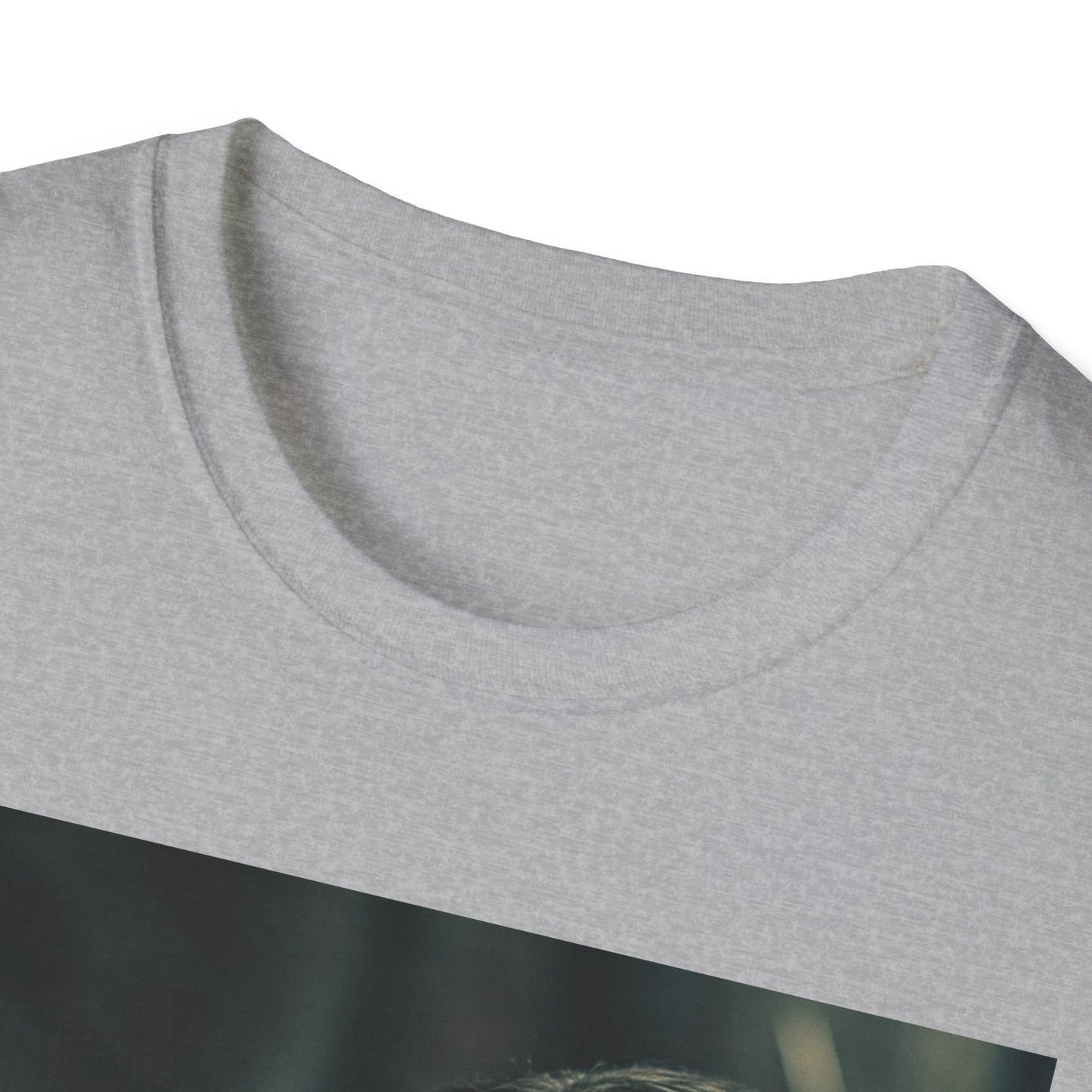 Apocalyptic Portrait Tee, bold, decaying zombie graphic