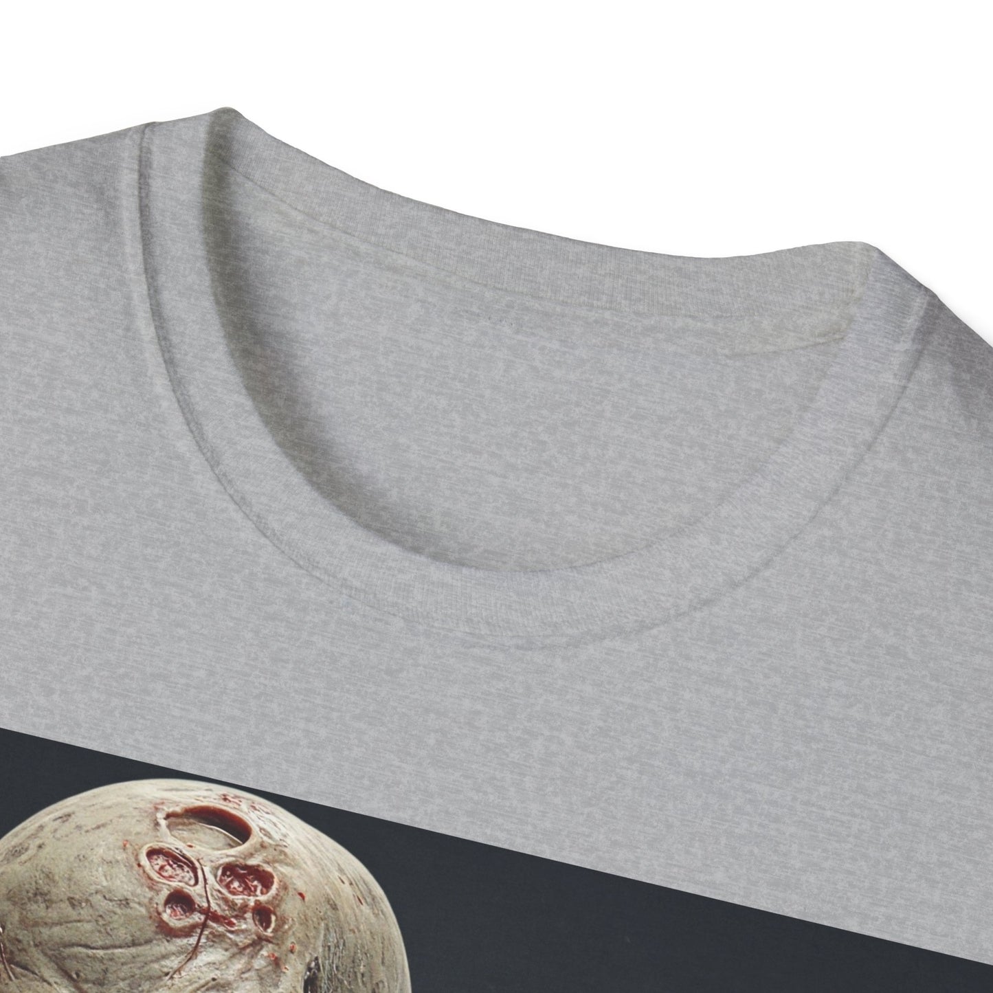 UK - Zombie Graphic Unisex Softstyle T-Shirt | Perfect for Halloween and Horror Fans