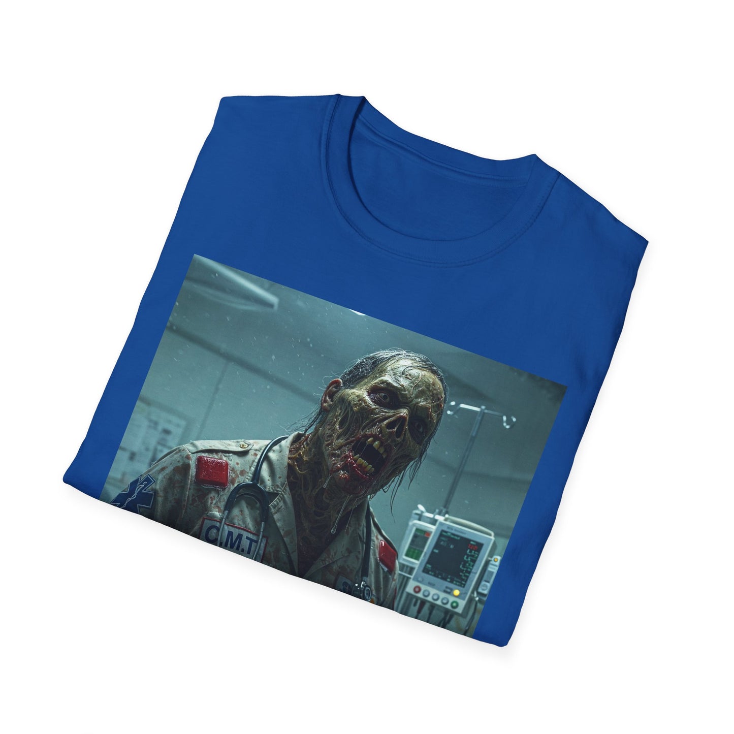 Unisex Horror Graphic T-Shirt - Creepy Zombie Design