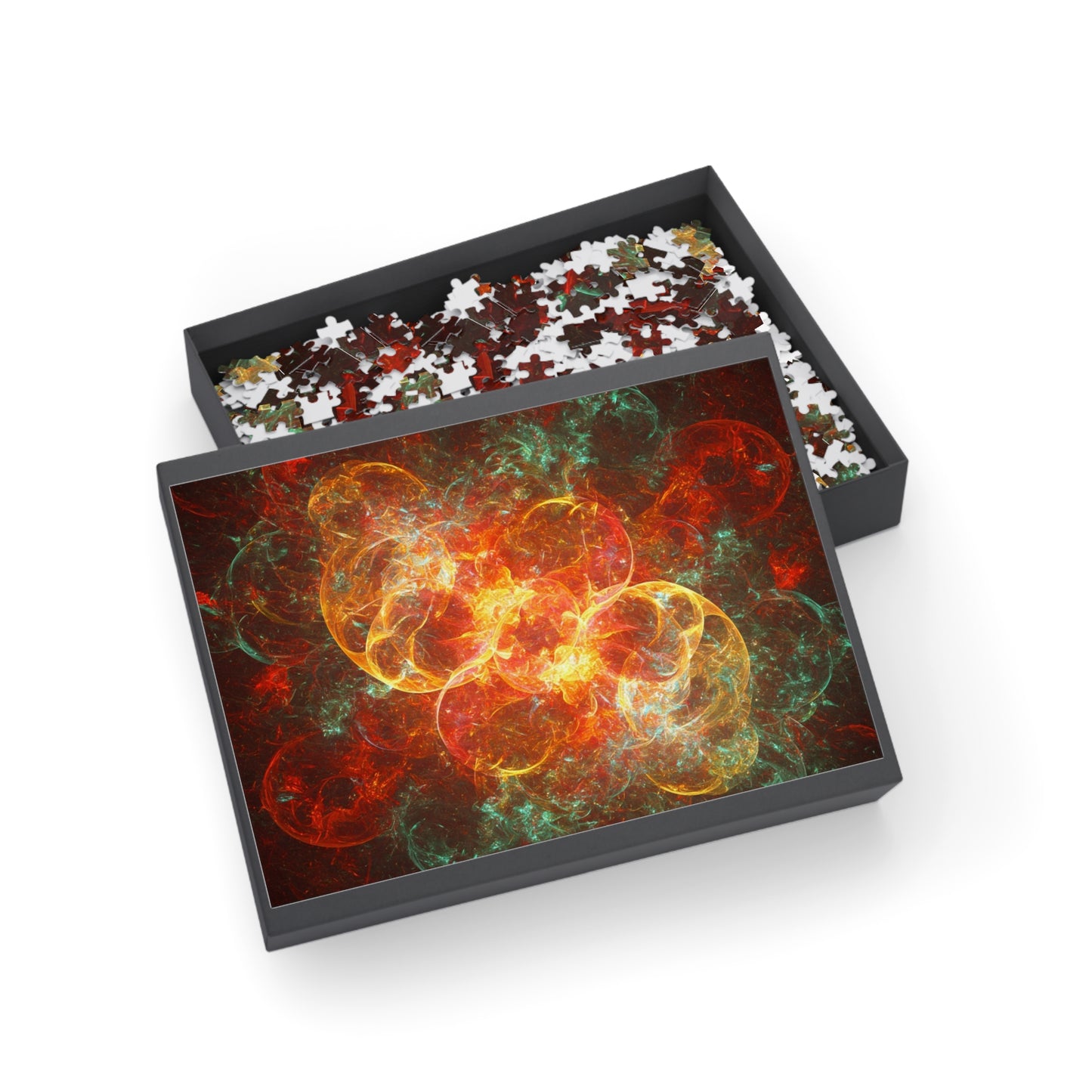 042 - Fractal Puzzle (96, 252, 500, 1000-Piece) - Fun Family Activity and Gift
