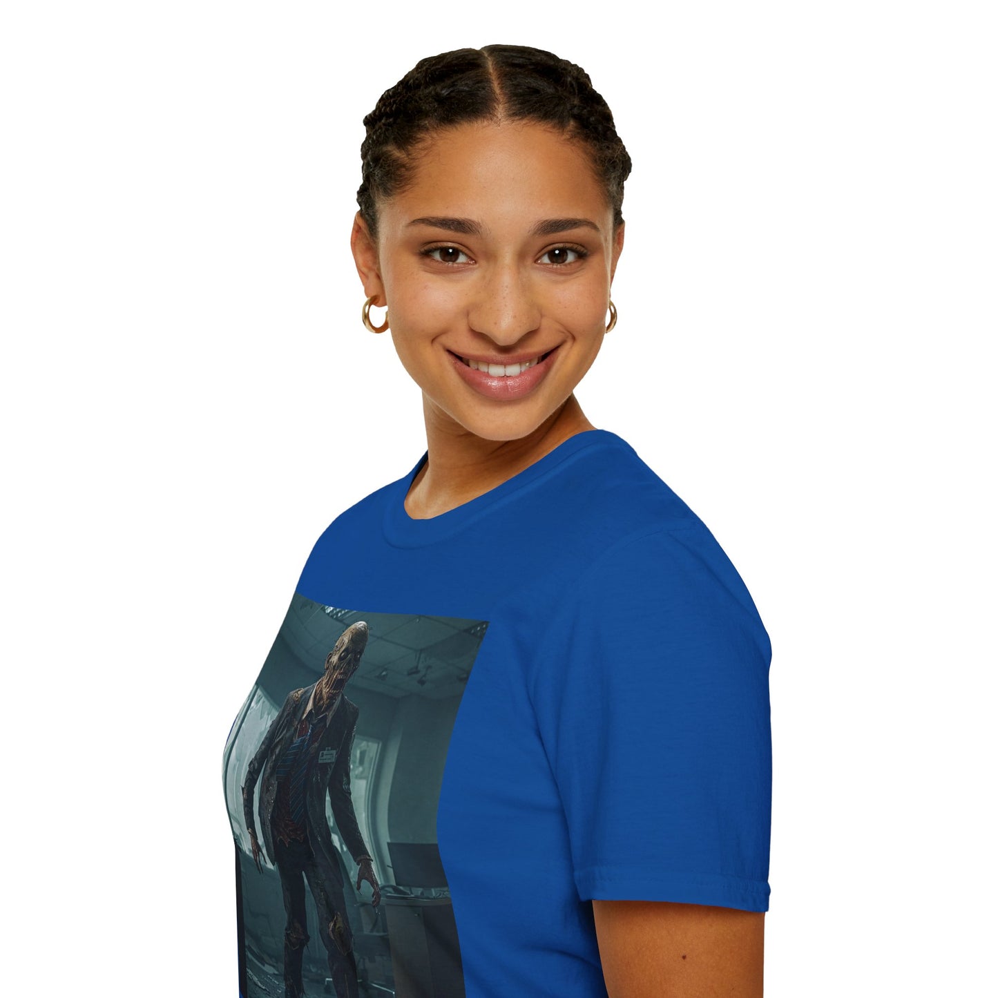 Zombie Apocalypse Unisex Softstyle T-Shirt - Perfect for Horror Fans and Parties