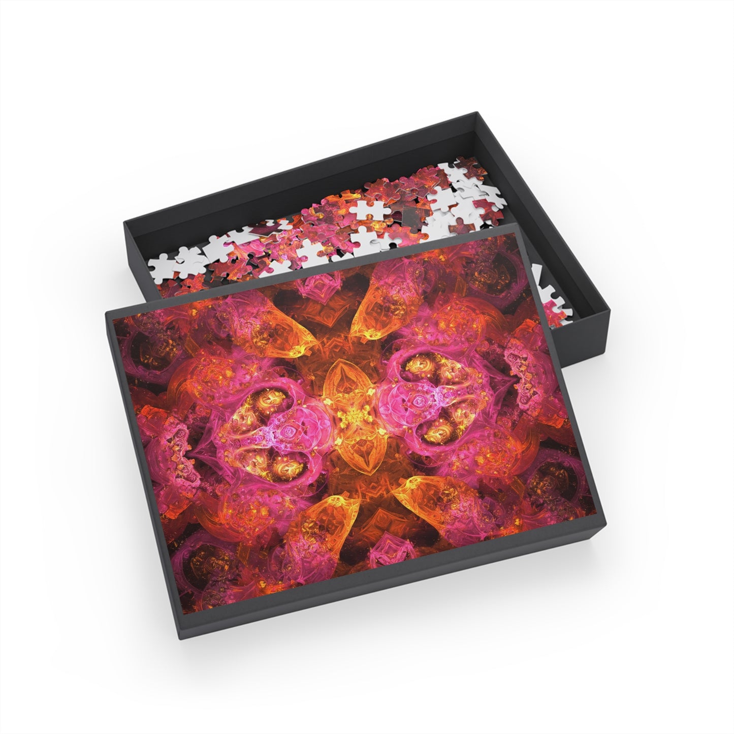 086- Fractal Puzzle (96, 252, 500, 1000-Piece) - Fun Family Activity and Gift