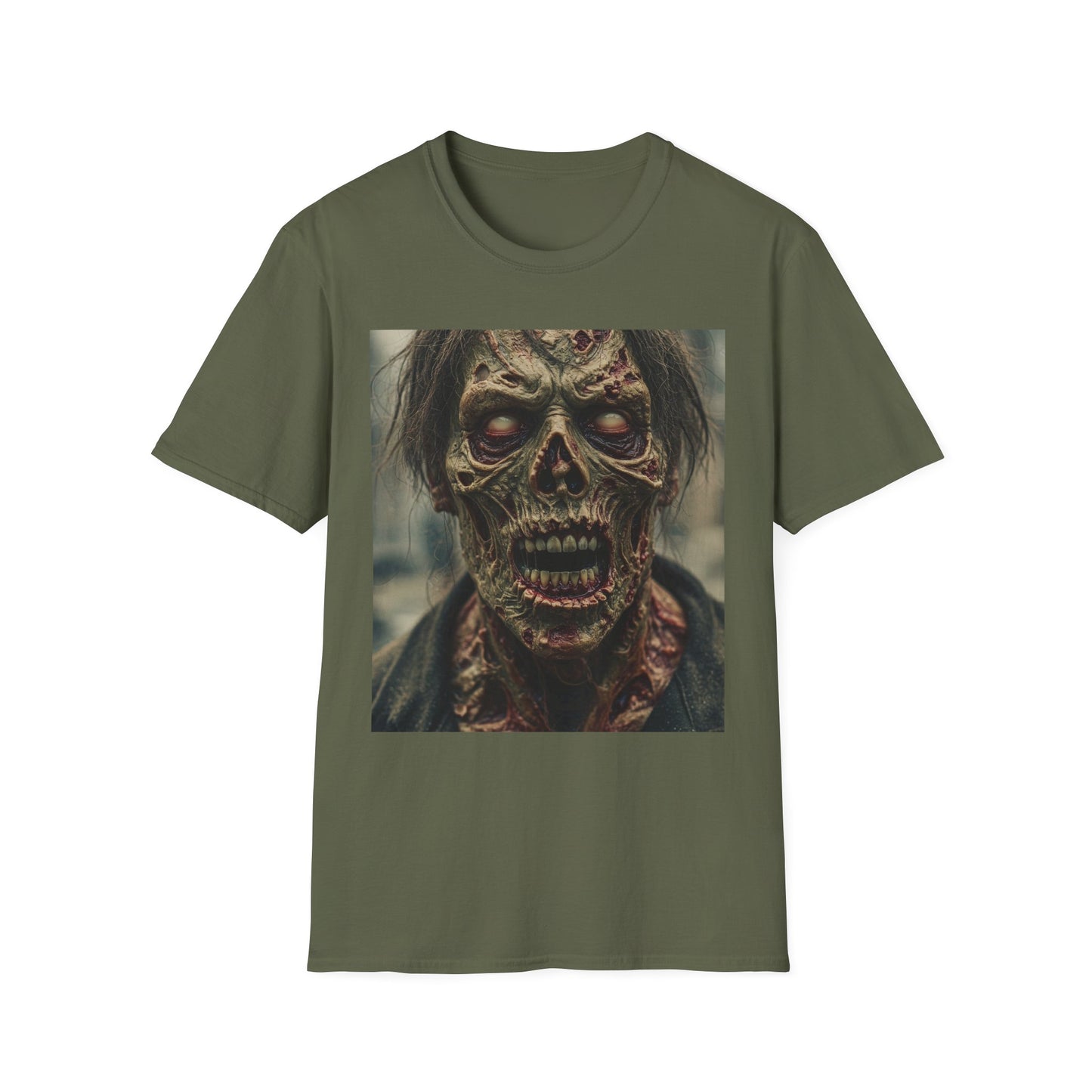 Apocalyptic Portrait Tee: A Vision of Decay