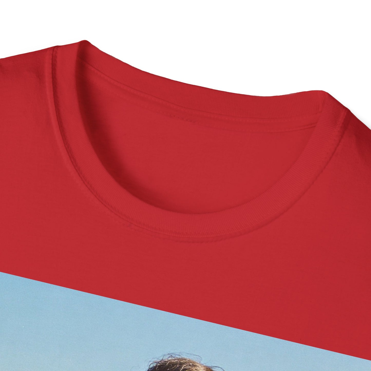 UK - Zombie Sandcastle Unisex Softstyle T-Shirt | Fun Beach Horror Tee