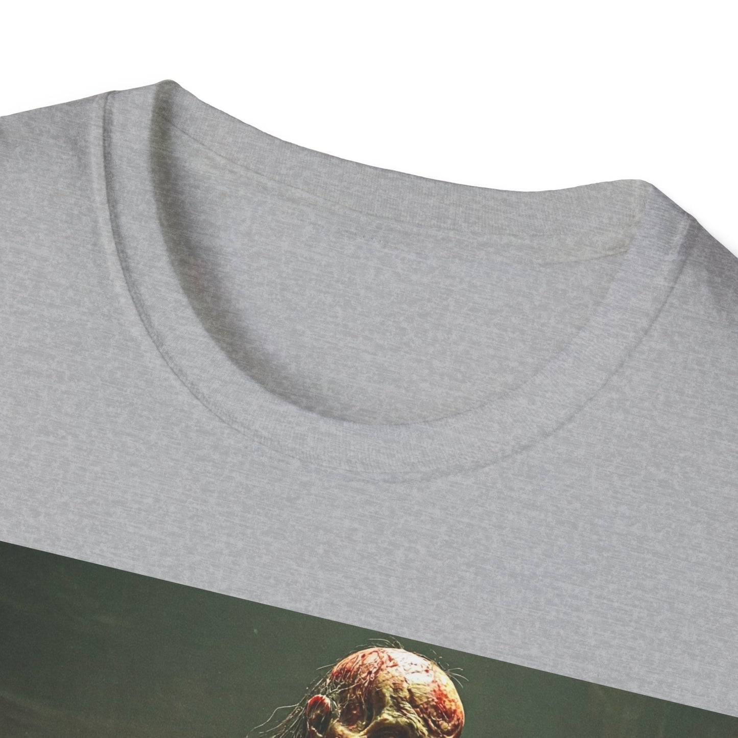 UK - Creepy Creature Violinist Unisex T-Shirt - Spooky Halloween Tee