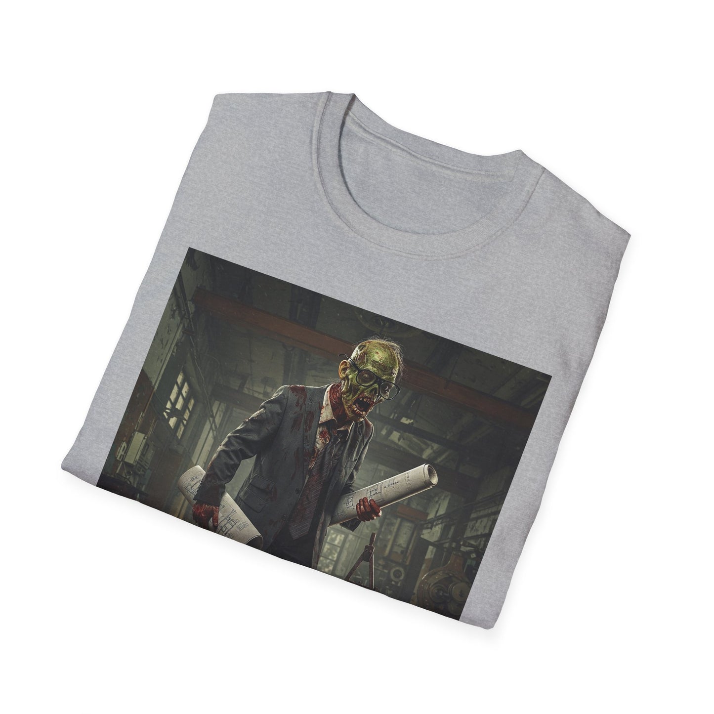 Zombie Apocalypse Unisex Softstyle T-Shirt - Perfect for Halloween and Horror Fans