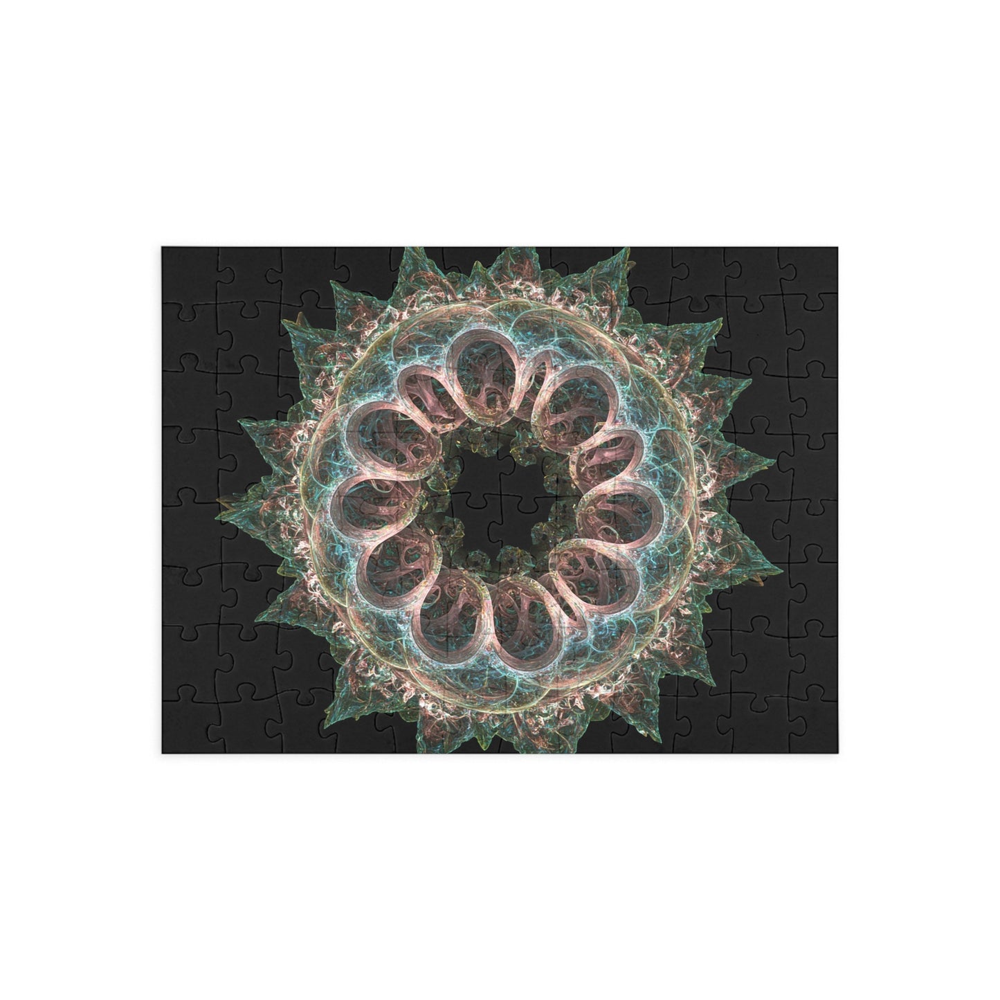065- Fractal Puzzle (96, 252, 500, 1000-Piece) - Fun Family Activity and Gift