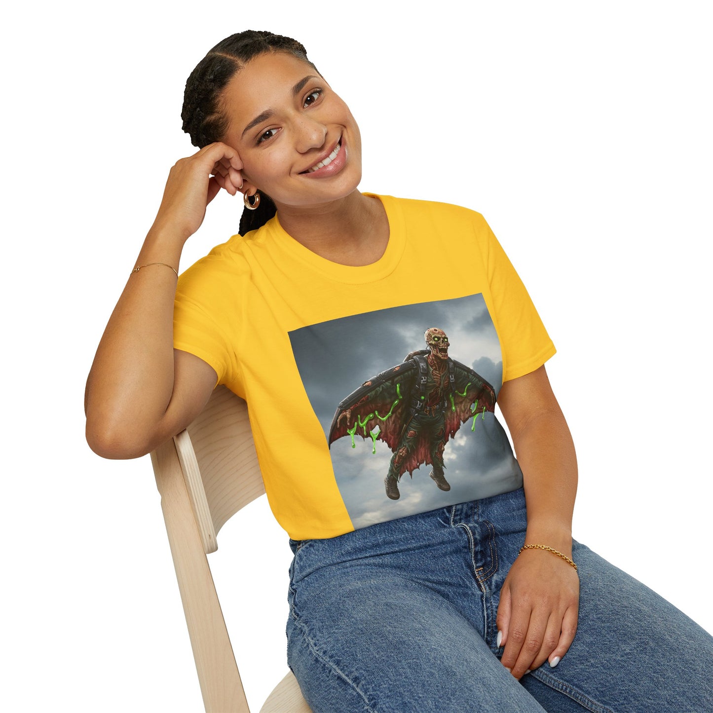 Vintage Horror Mothman Graphic Tee
