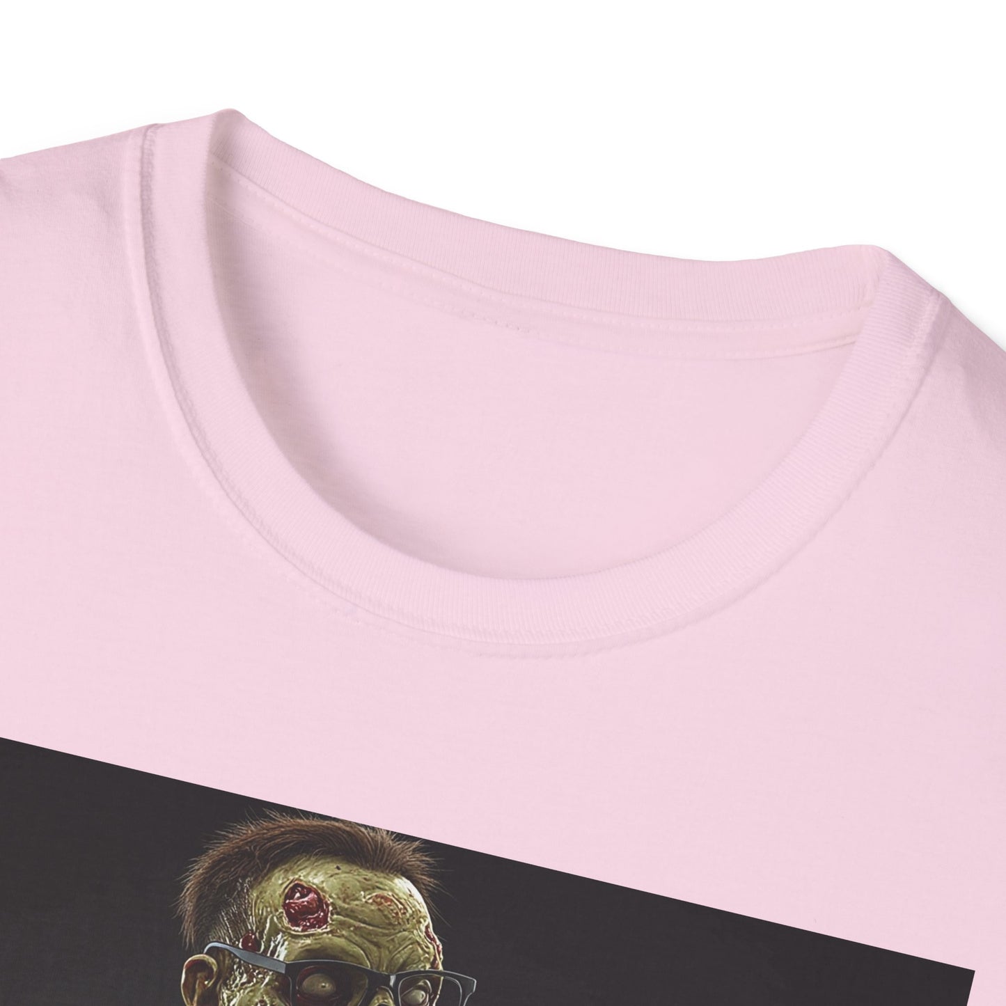 Zombie Graphic Unisex Softstyle T-Shirt - Perfect for Halloween and Casual Wear