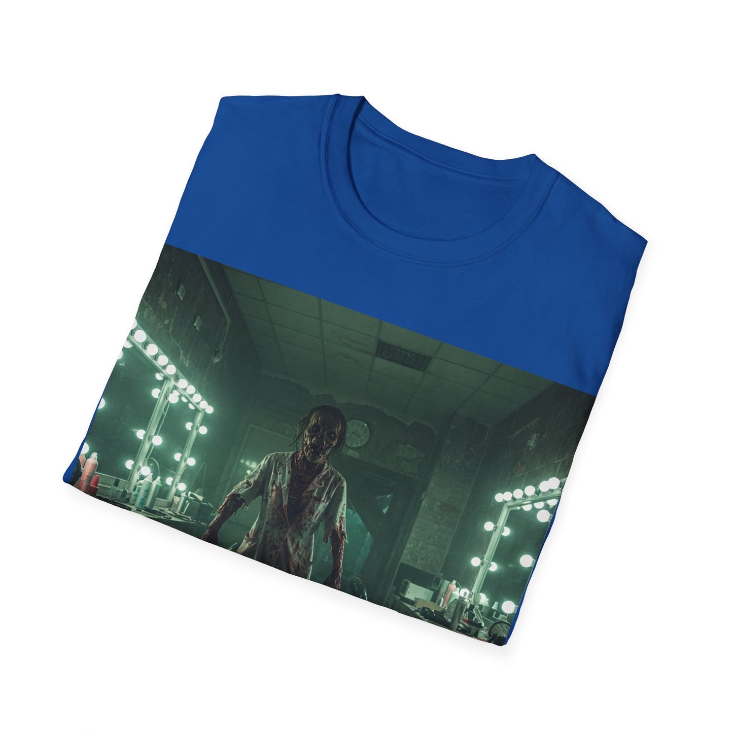 UK - Creepy Horror Unisex Softstyle T-Shirt - Perfect for Halloween
